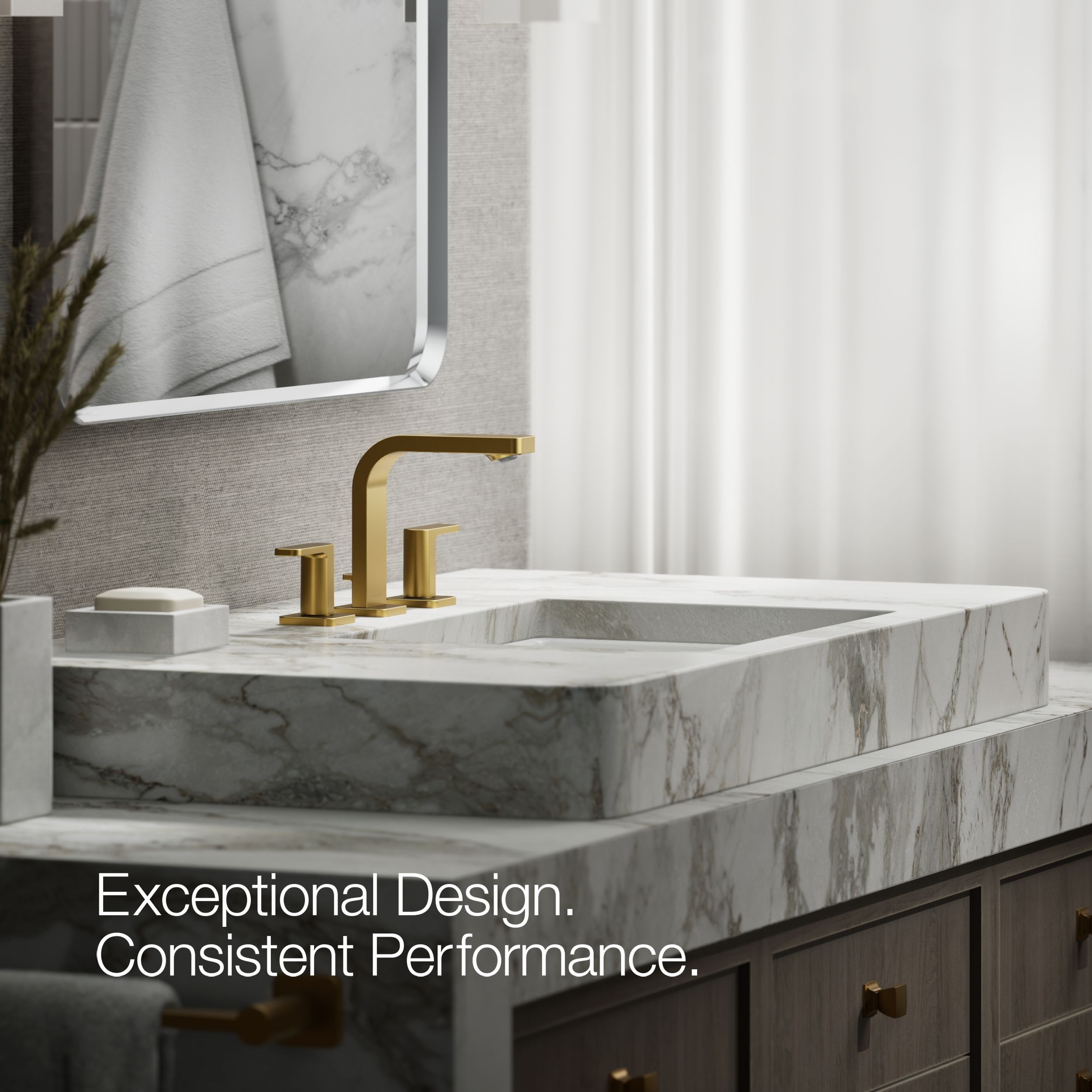 KOHLER K-23484-4-2MB Lavatory-Faucets - View #4