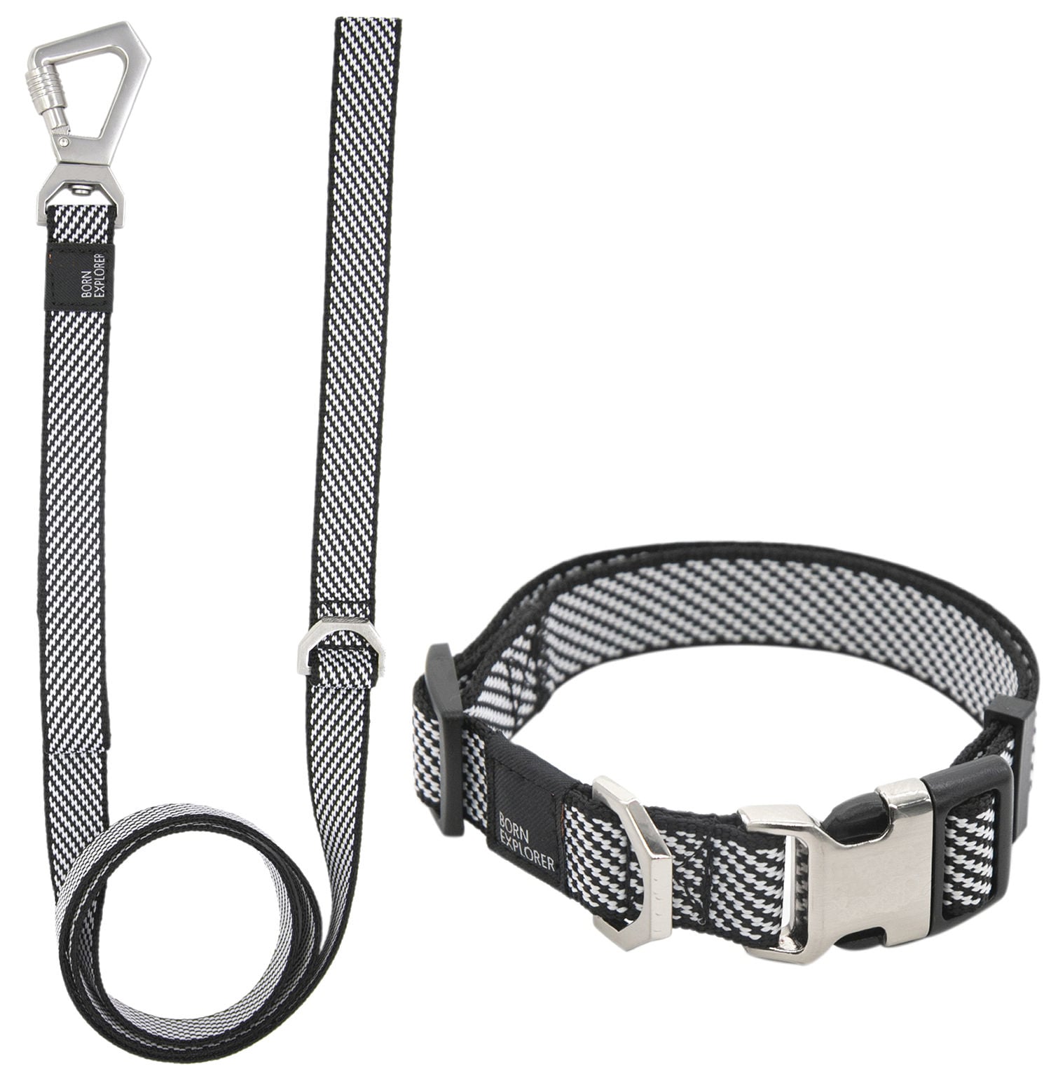 Pet Life Grey Collar with Leash Small in the Pet Collars Harnesses department at Lowes