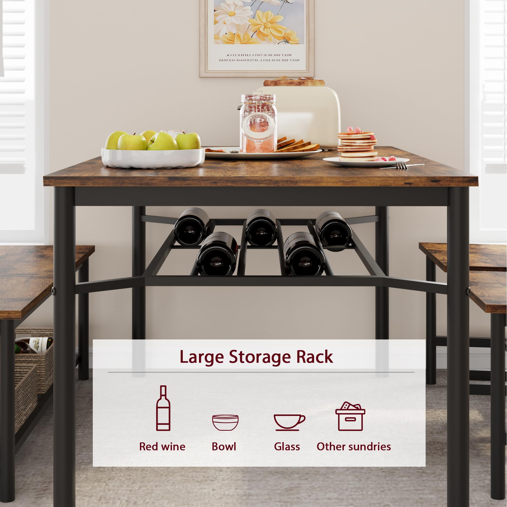 GarveeLife LSLX-PHO-0Z9V Dining-Tables - View #3