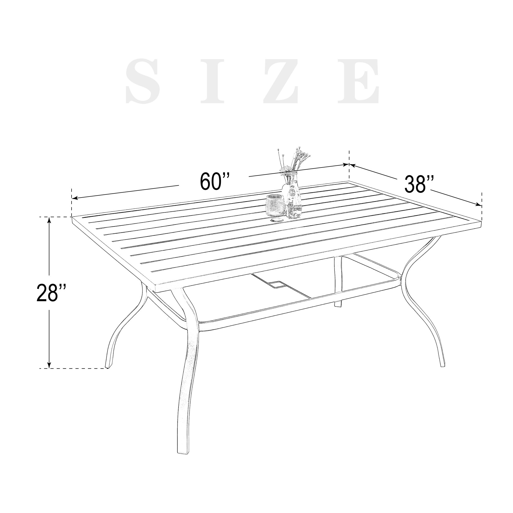 Anmutig F13BT230 Patio-Tables - View #2