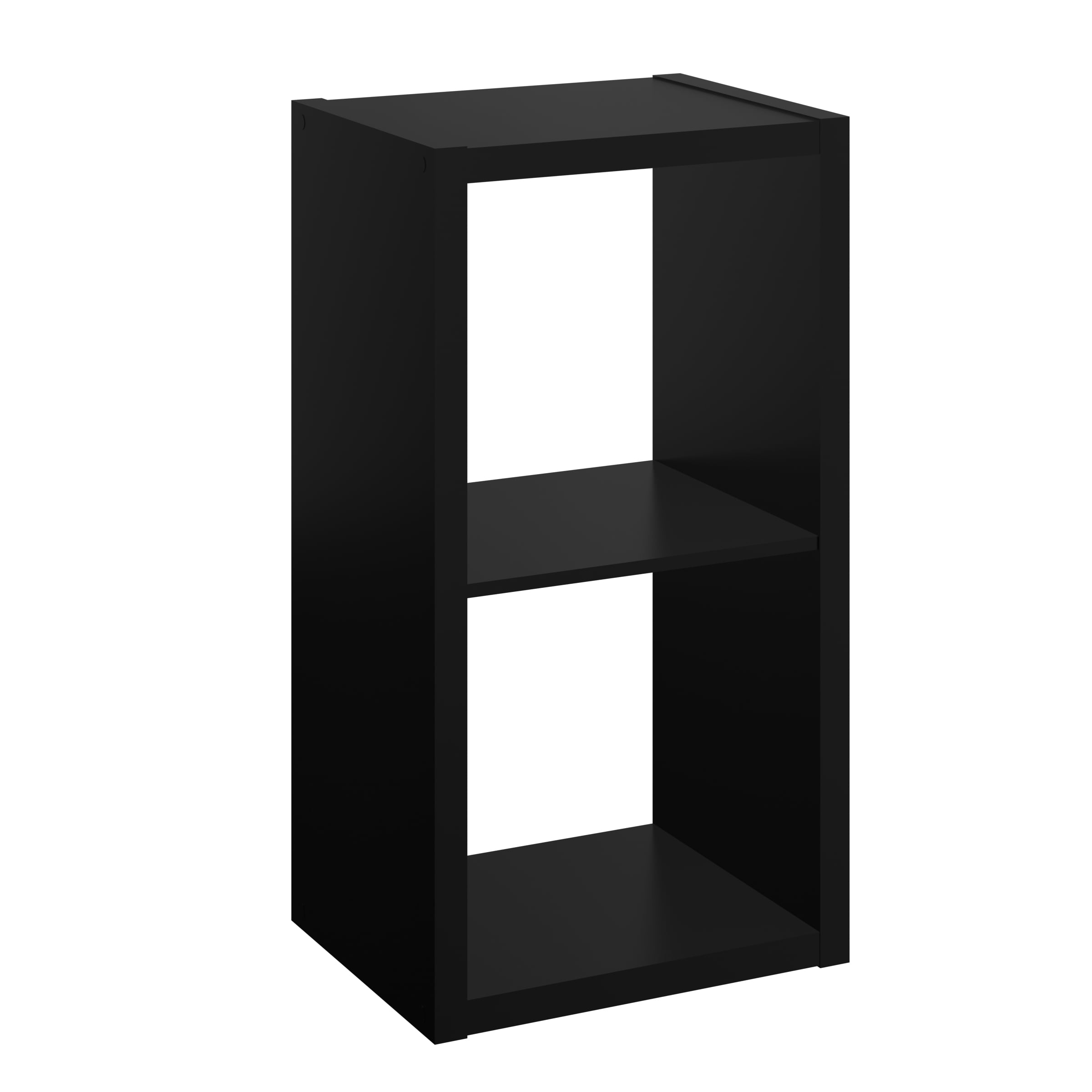 Mainstays Closet Organizer, 2-Tower 9-Shelves, Easy to Assemble, Black