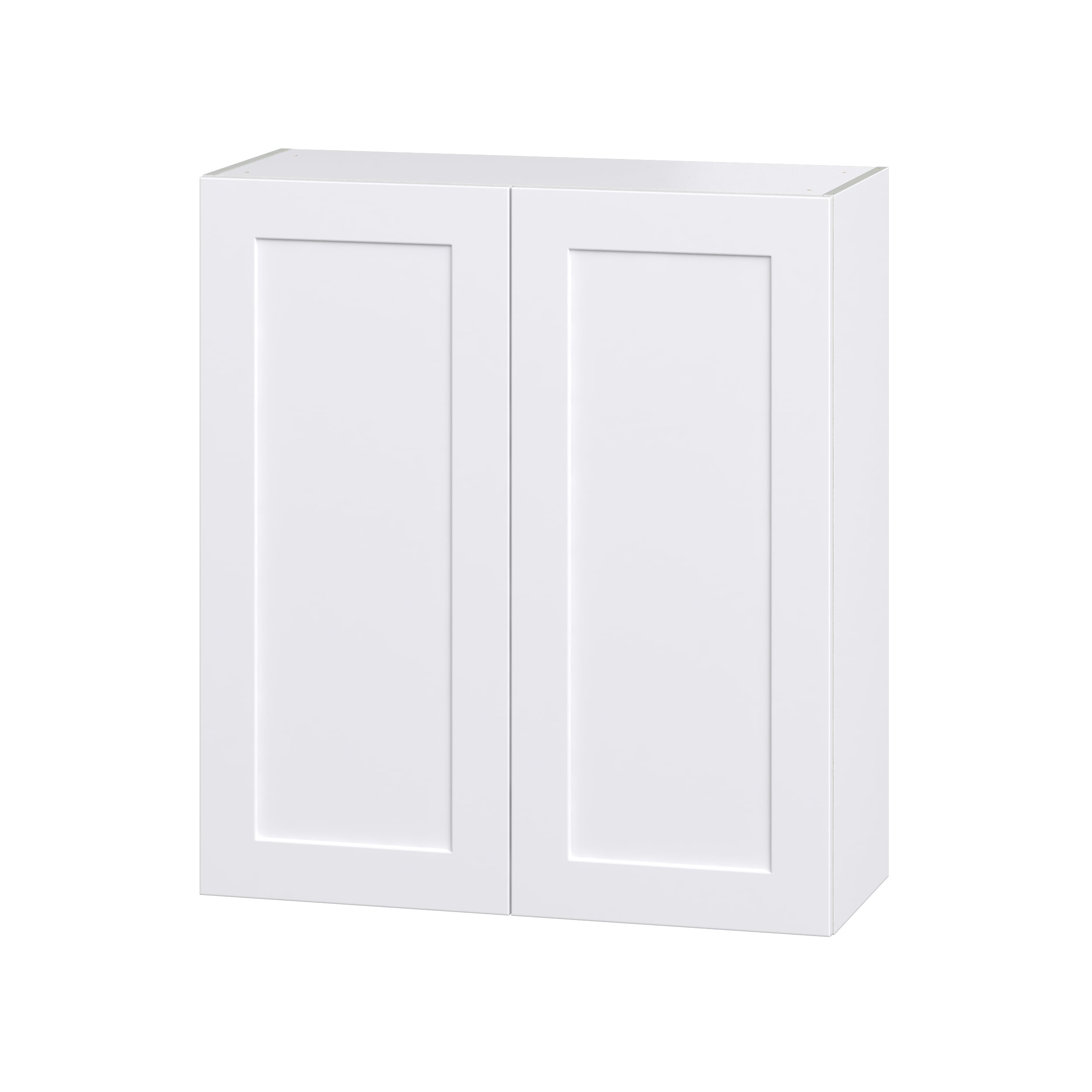 Hugo&Borg Riviera 36-in W x 40-in H x 14-in D Bright White Wall Fully Assembled Cabinet (Recessed Panel Shaker Door Style)