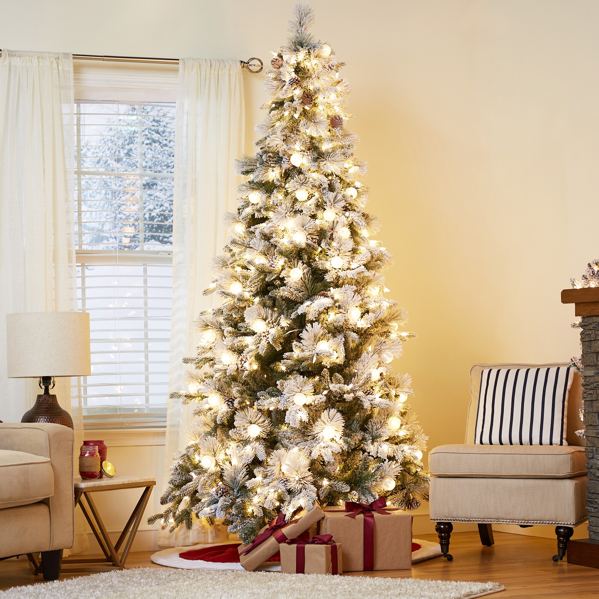 GE 20105LO Artificial-Christmas-Trees - View #2