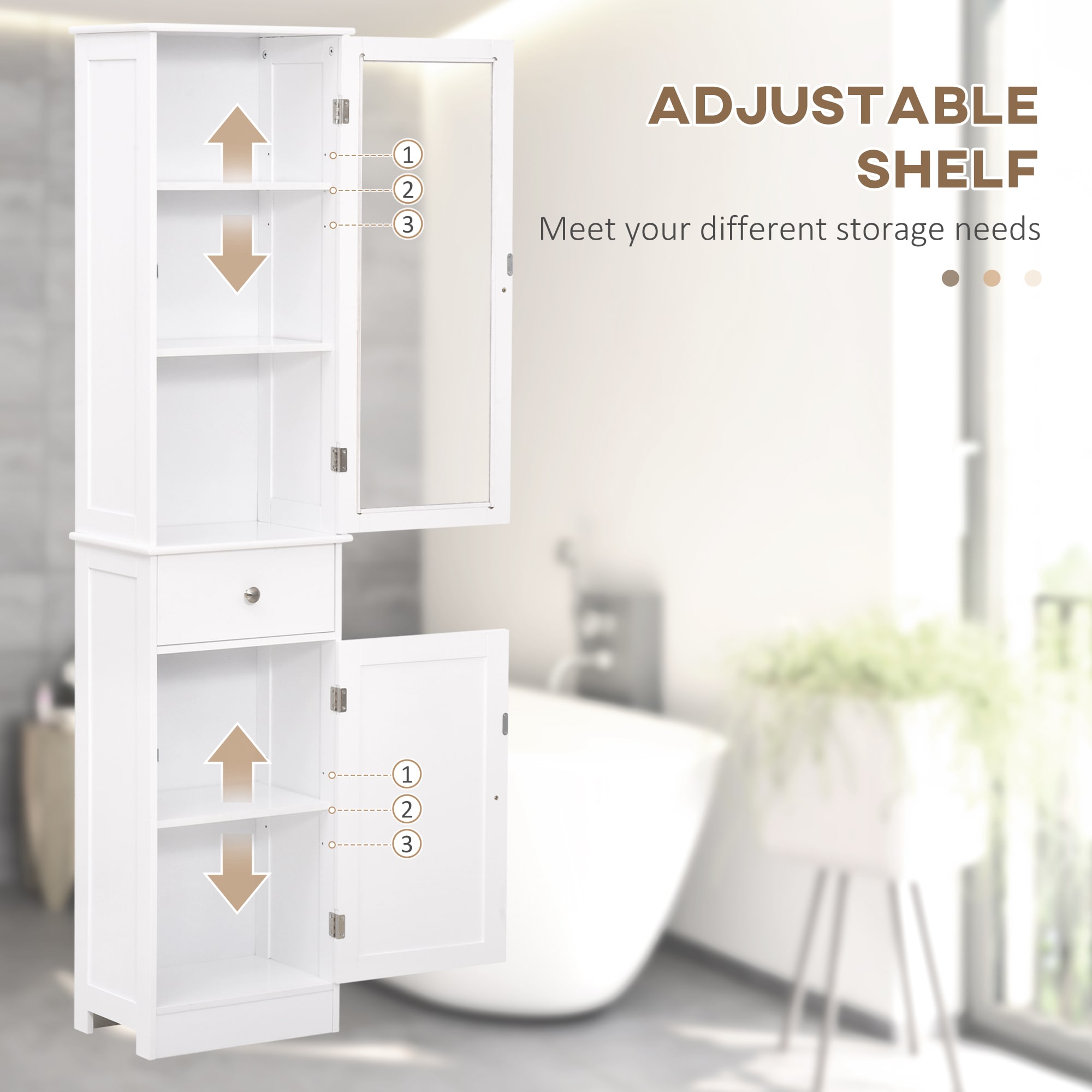 Huluwat DJ-155079 Linen-Cabinets - View #6