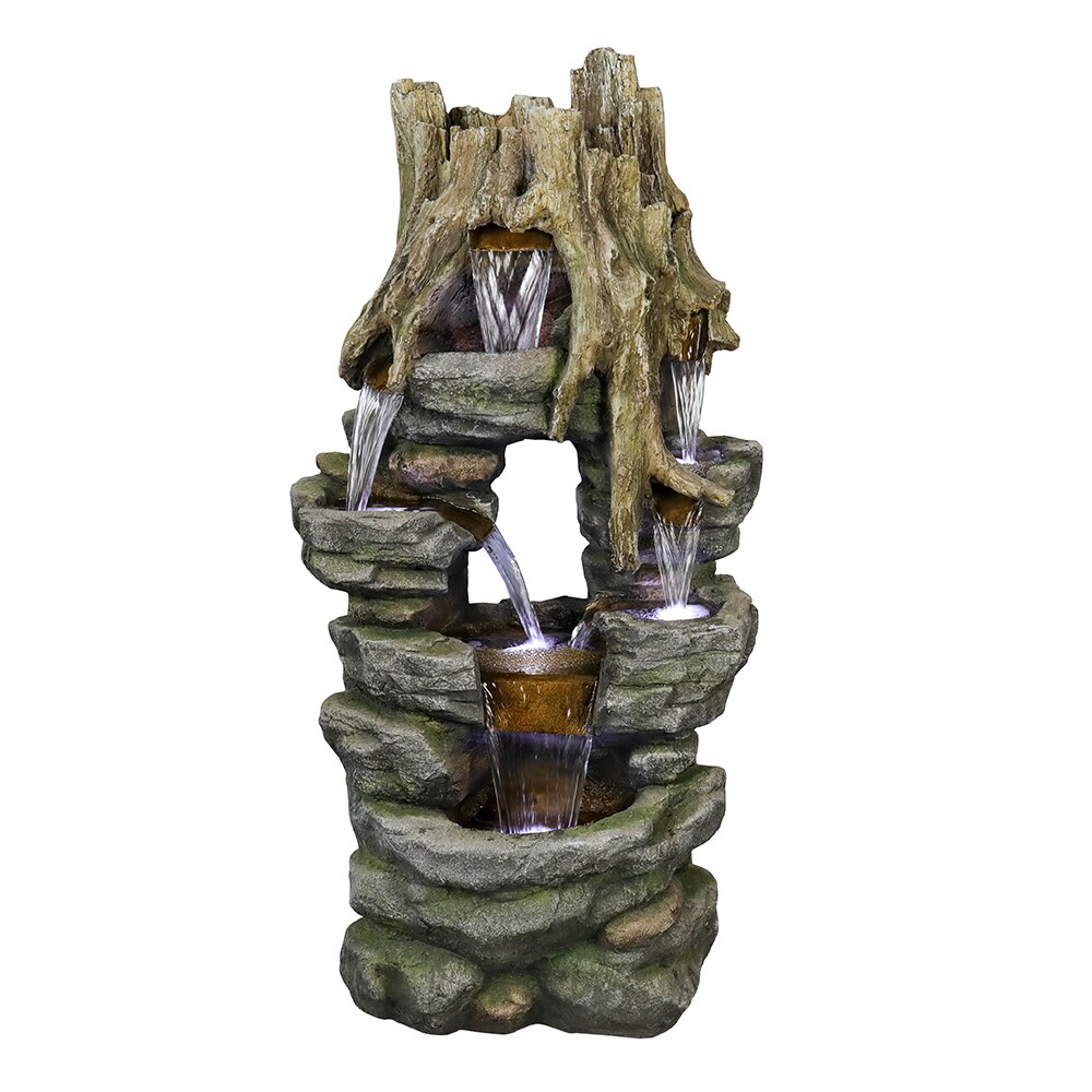 47 Inch Tall Resin Outdoor Fountains at Lowes.com