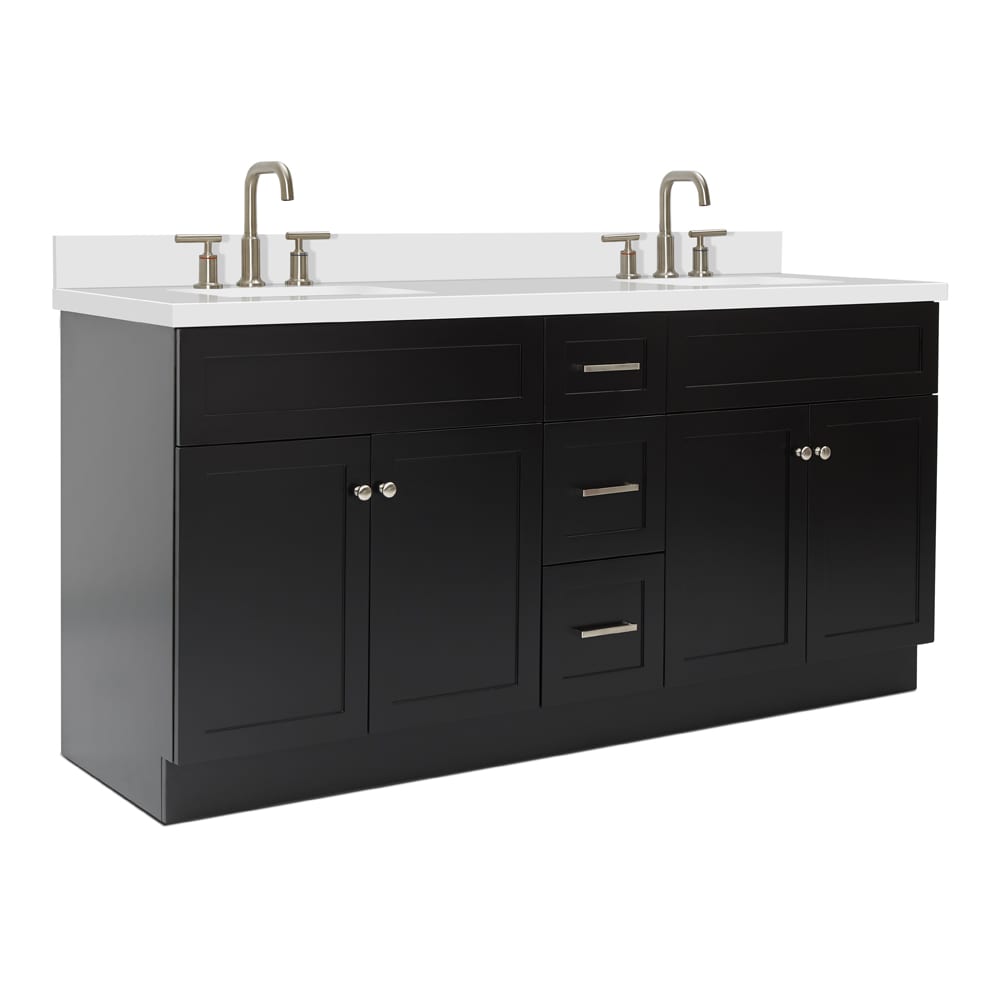 ARIEL F073D-WQ-VO-BLK Bath-Vanity-Combo - View #3