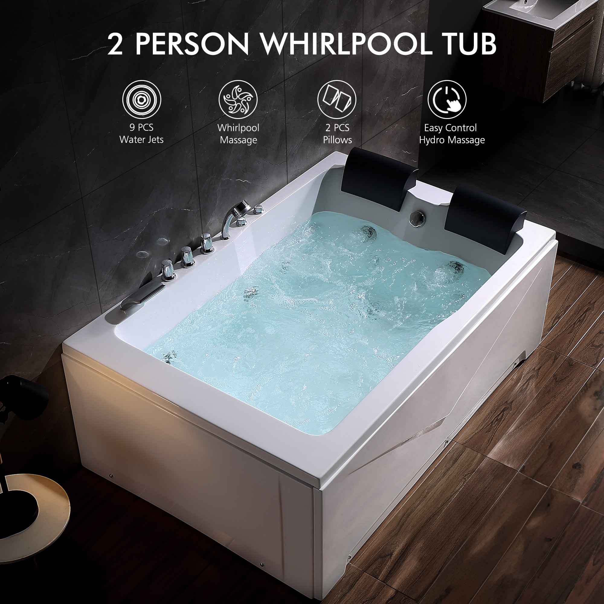 Empava EV-71JT667B bathtubs - View #3
