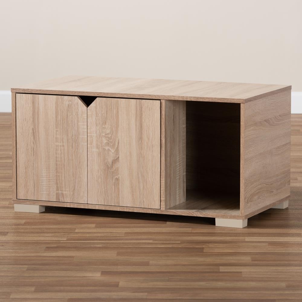 Jasper Light Oak Rectangular Low Cocktail Table