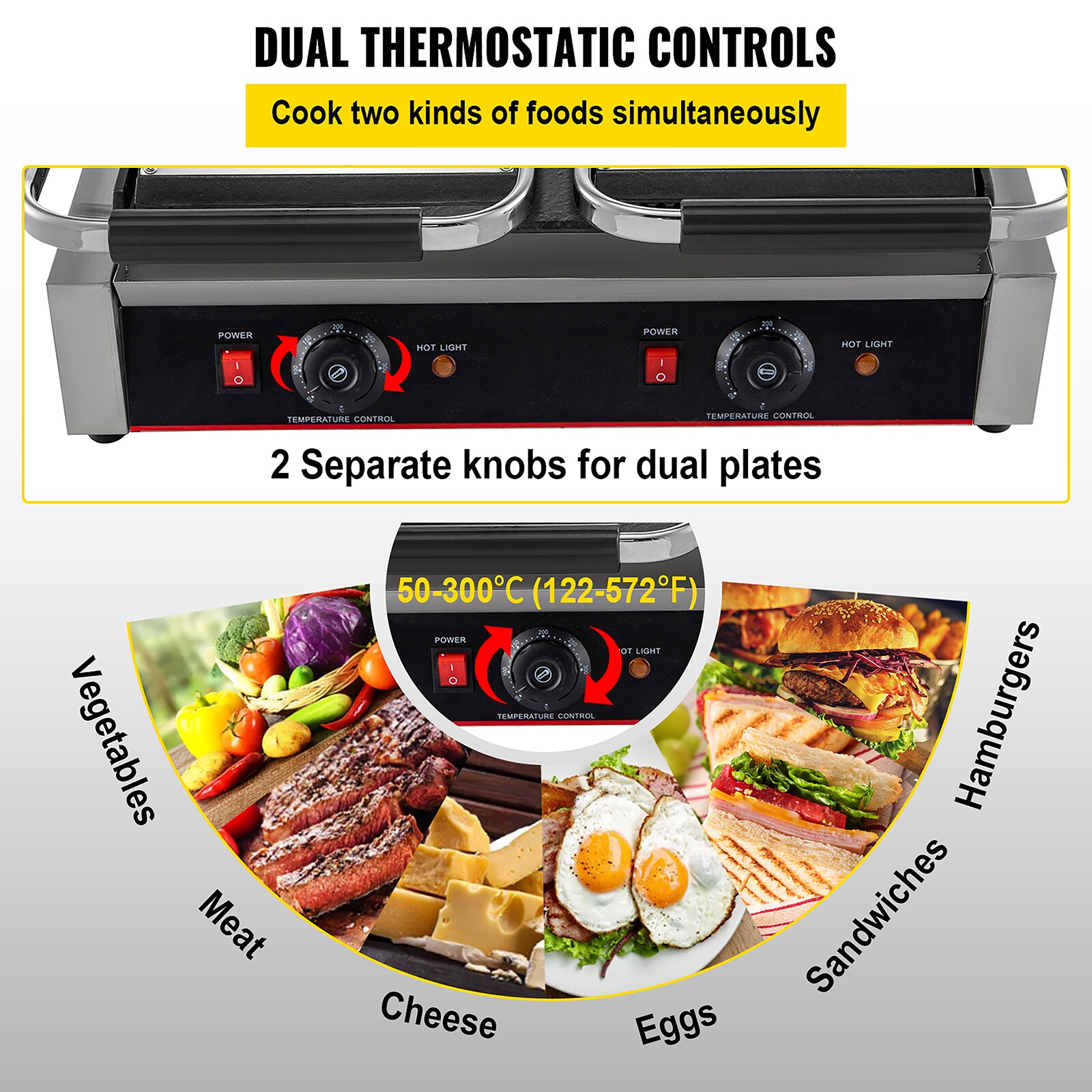 Taco Tuesday 10-in L x 10-in W 900-Watt Red Foldable Electric Griddle in  the Electric Griddles department at