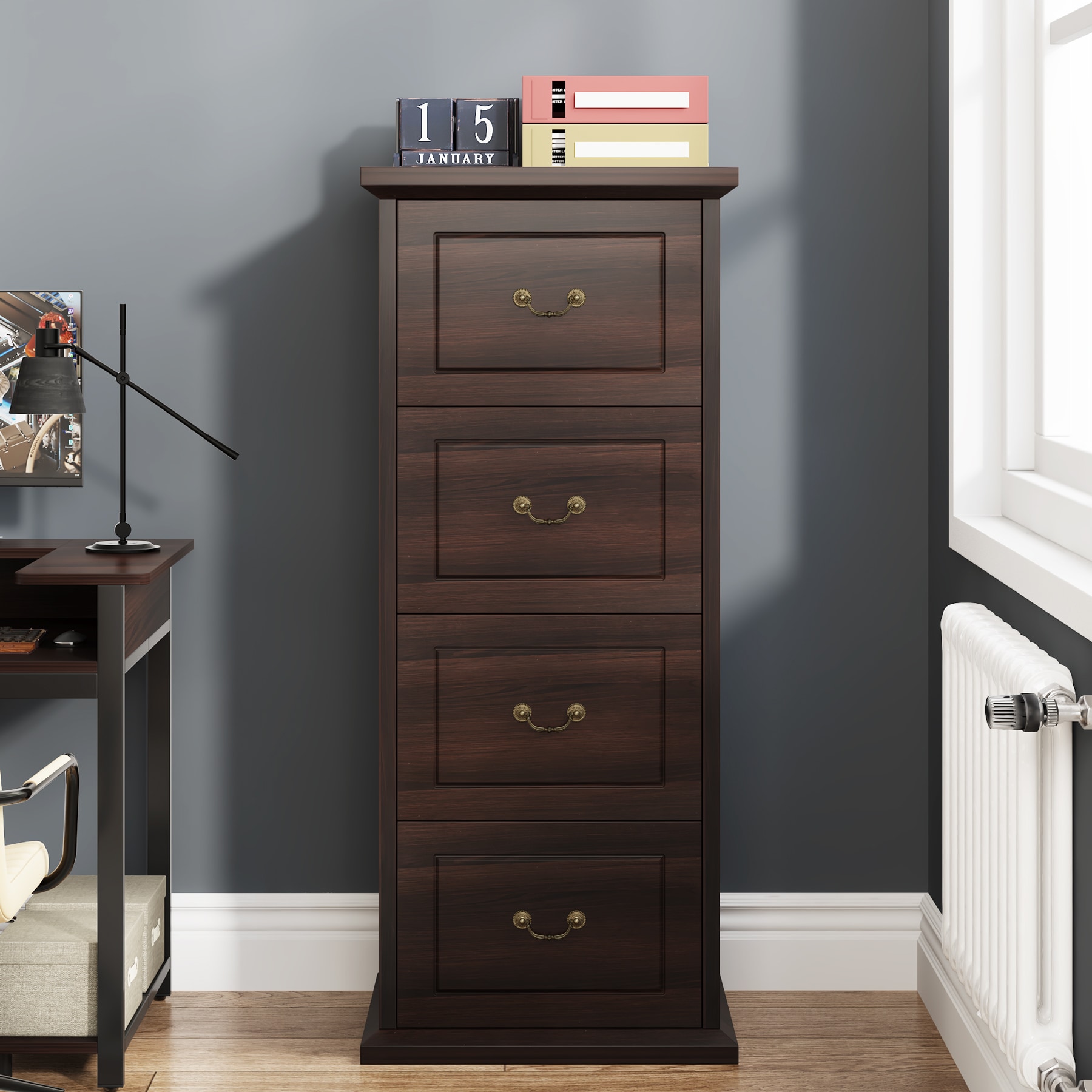 Tribesigns LWFD-NY281 Pull-Out-Cabinet-Baskets - View #2