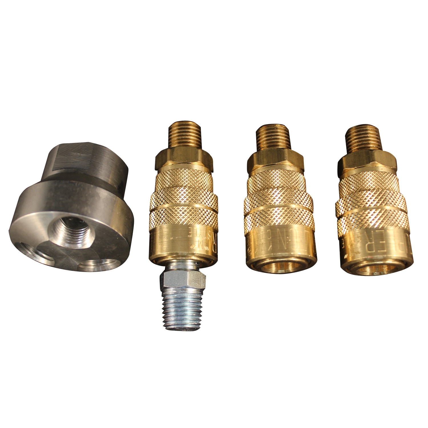 Milton S-221 1/4" Npt M-style 3 In 1 Manifold Kit- 5 Piece