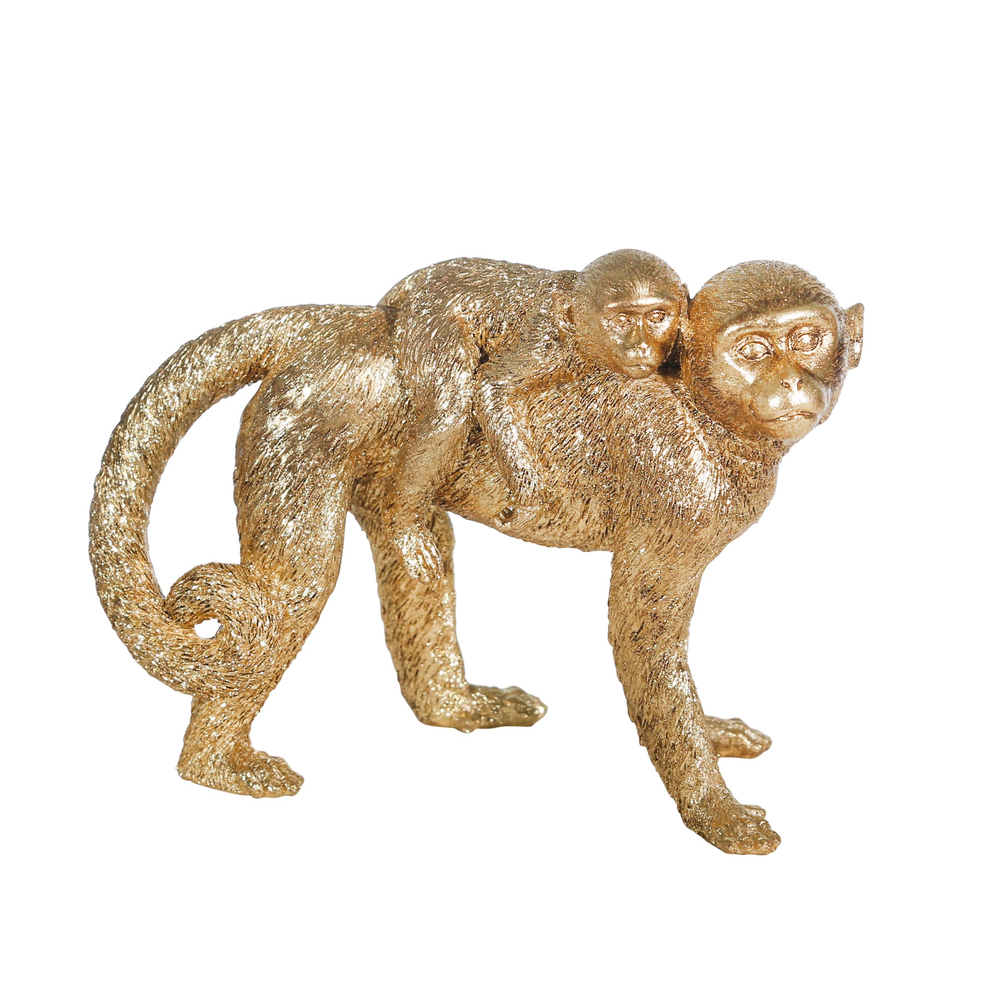 Sagebrook Home 14701-02 Gold Polyresin Modern Figurine