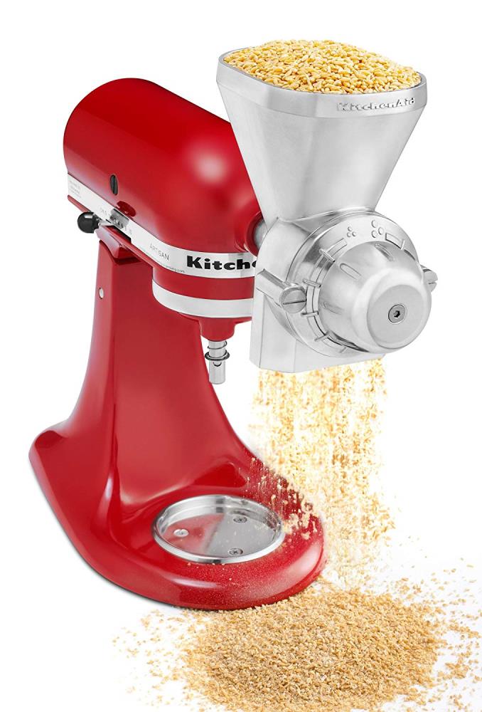 KitchenAid Residential Stainless Steel Grain Mill Attachment at