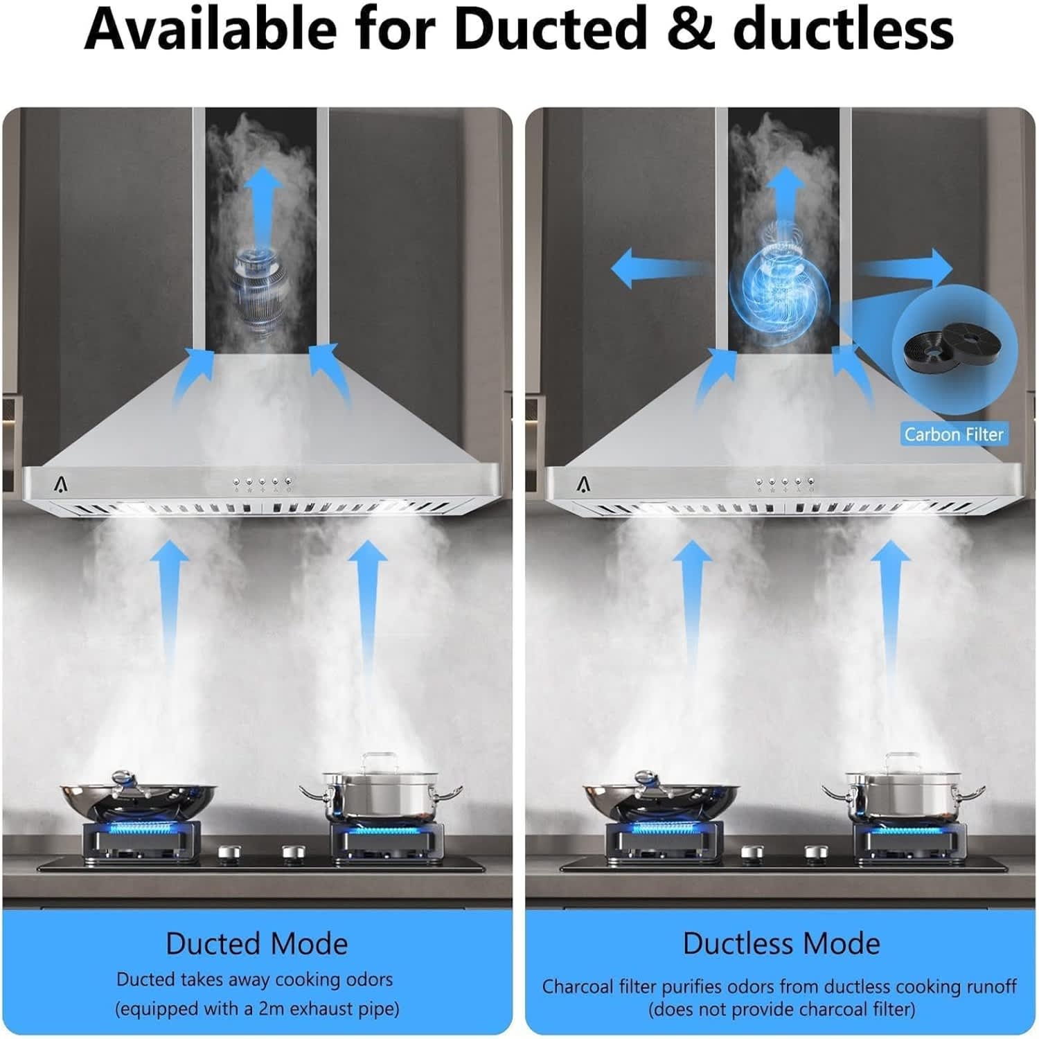 Qeetex 1LSHQQPHO-1311X10L Undercabinet-Range-Hoods - View #6