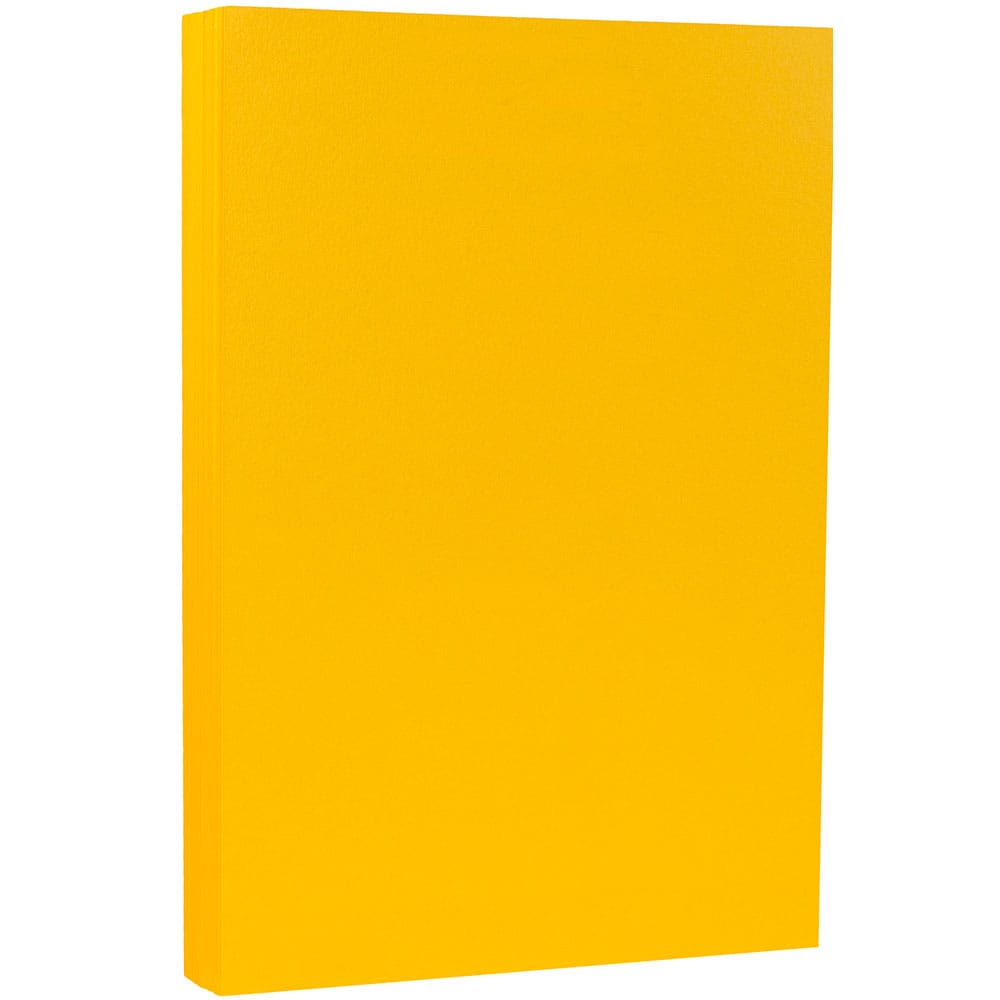 Jam Paper Strathmore 80lb Cardstock, 8.5 x 11, Natural White Linen, 50/Pack