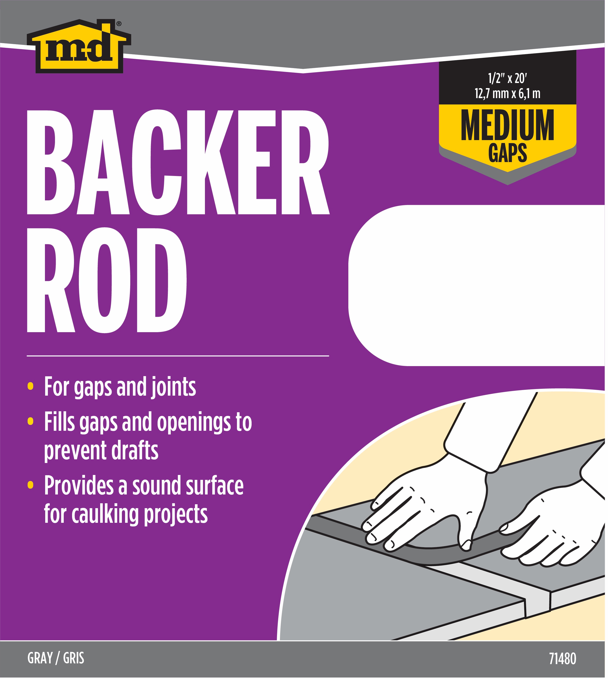M-D 71480 Backer-Rods - View #10