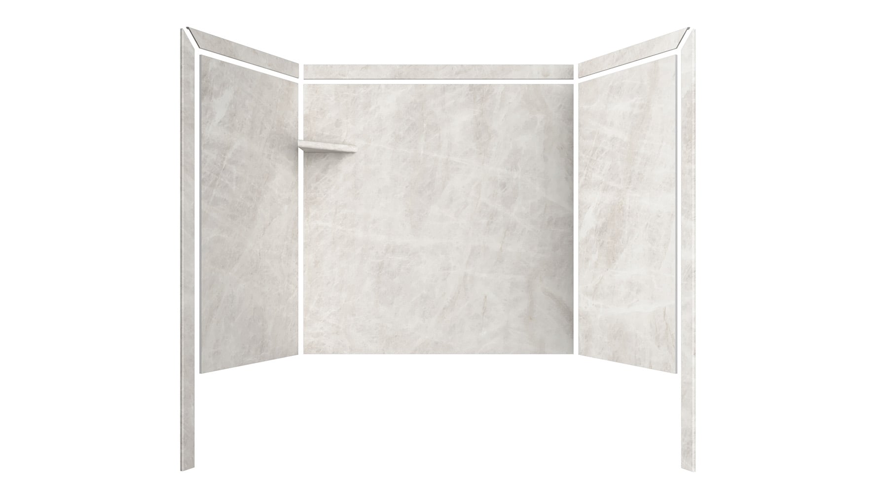 FlexStone TSK60326031DU Bathtub-Wall-Surrounds - View #3