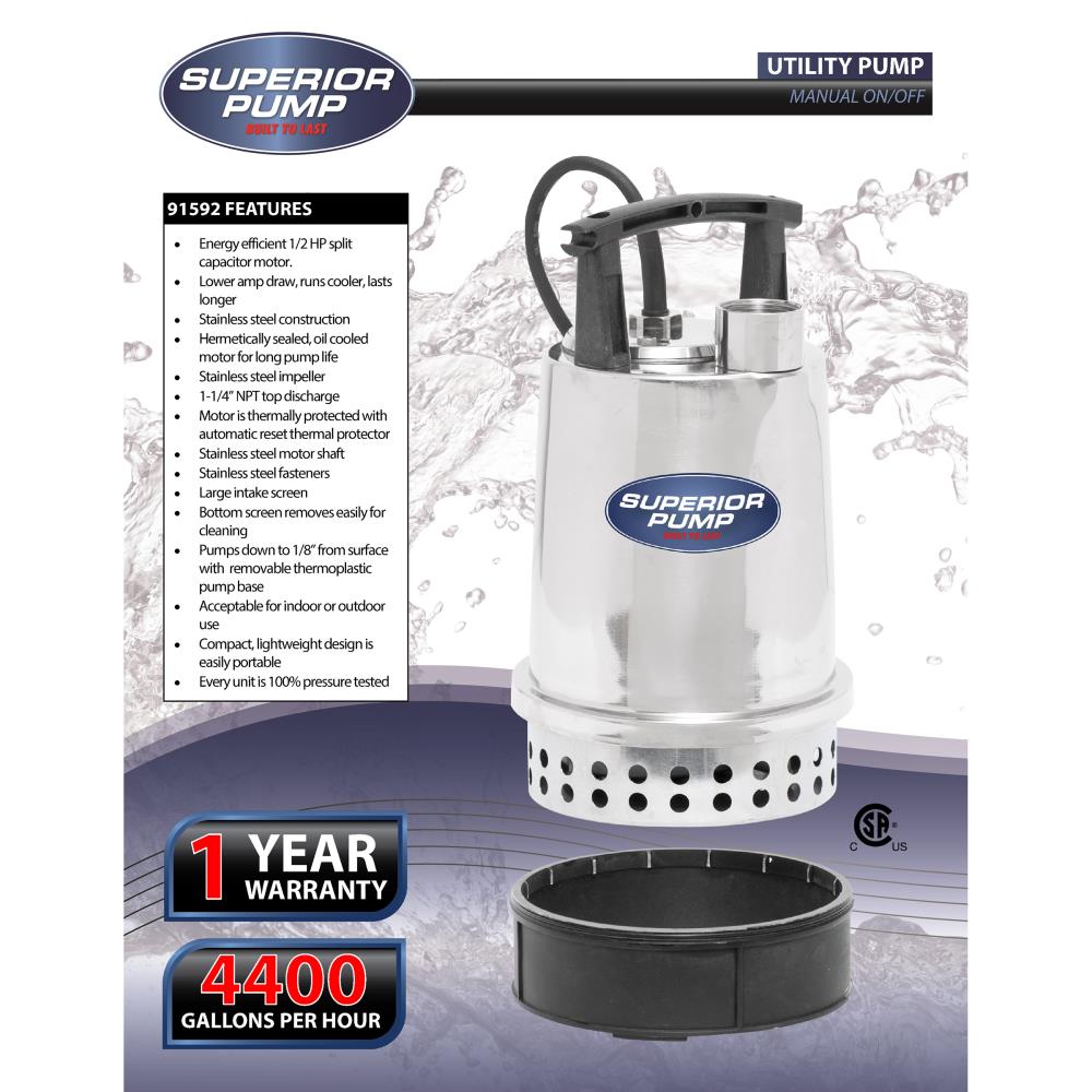 Superior Pump 91592 pumps - View #2