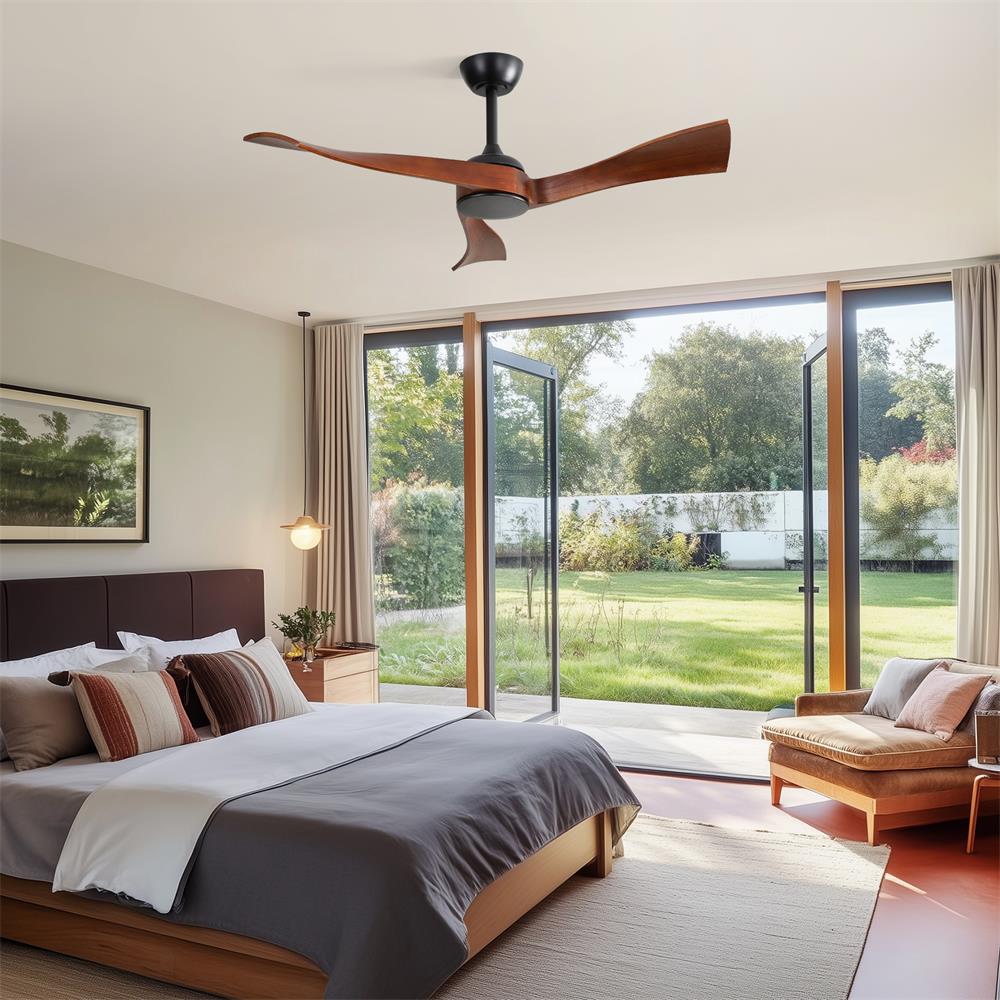 Sofucor LW-52K012-BK-WD-HTM Ceiling-Fans - View #7