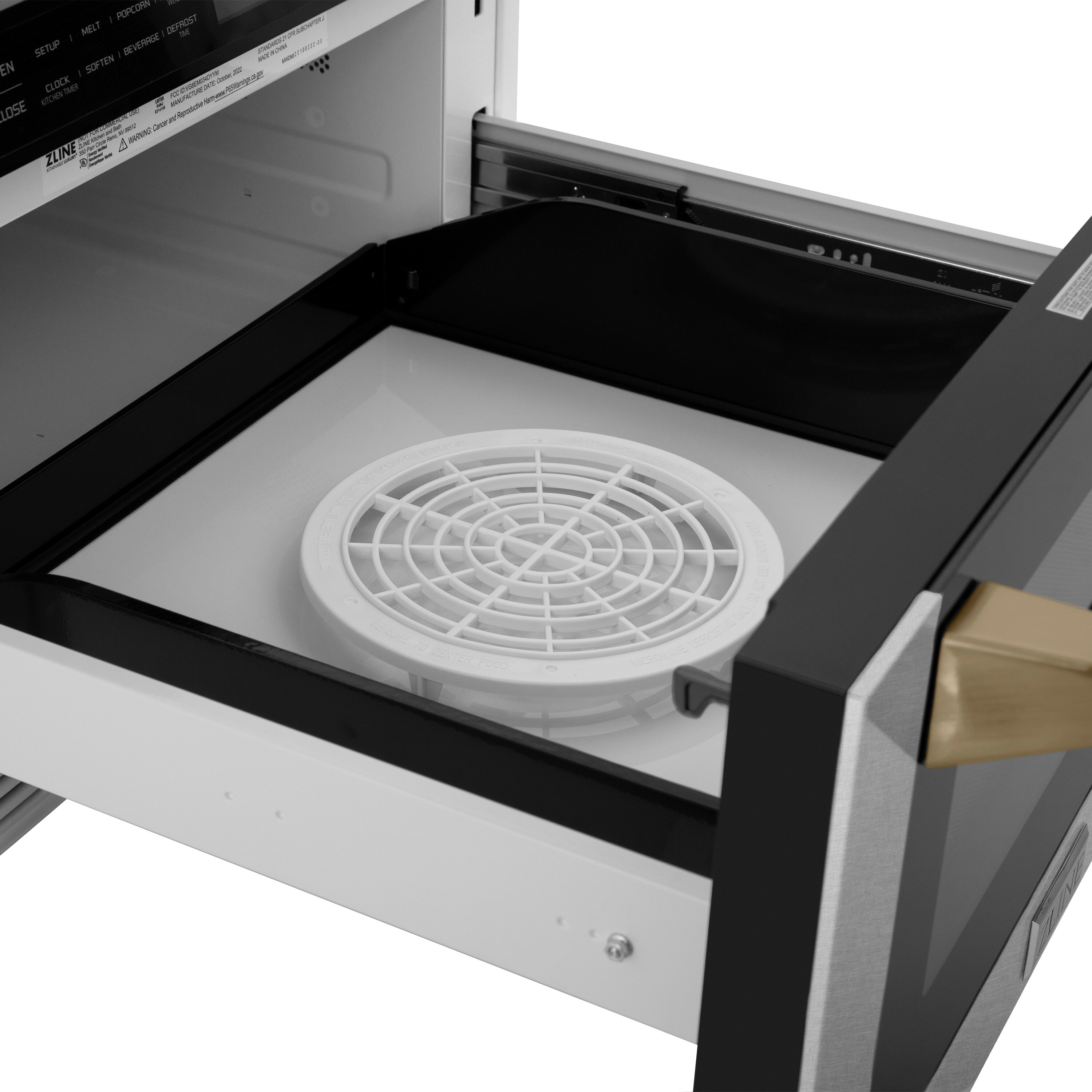 ZLINE KITCHEN & BATH MWDZ-1-SS-H-CB Microwave-Drawers - View #5