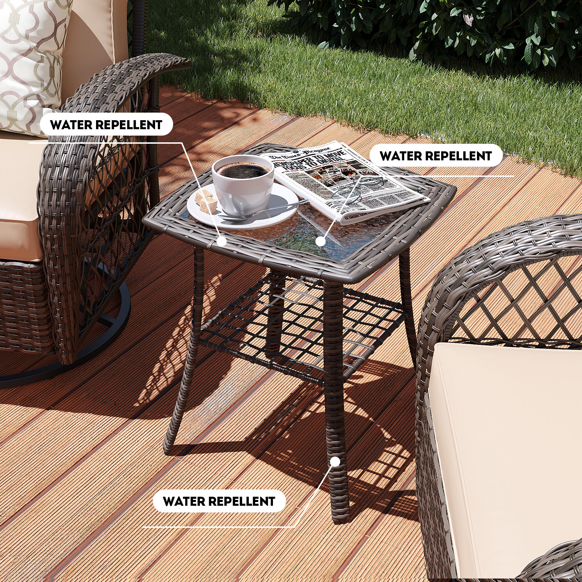 Patio Watcher LS-Y9-6PC-B1 Patio-Conversation-Sets - View #8
