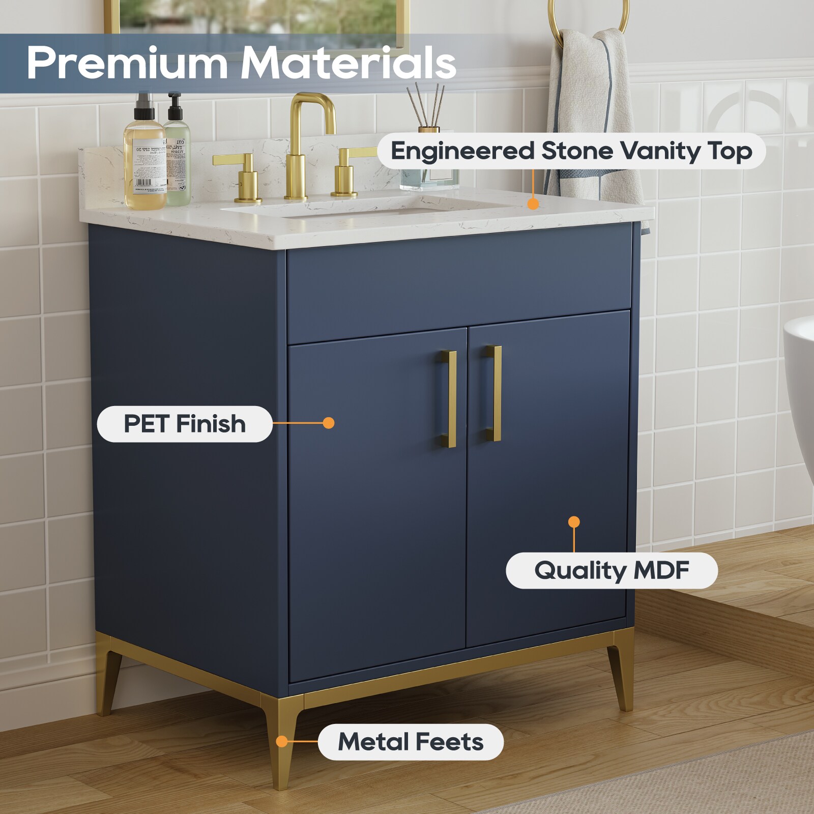 DELUXE LIVING V0020 Bath-Vanity-Combo - View #7