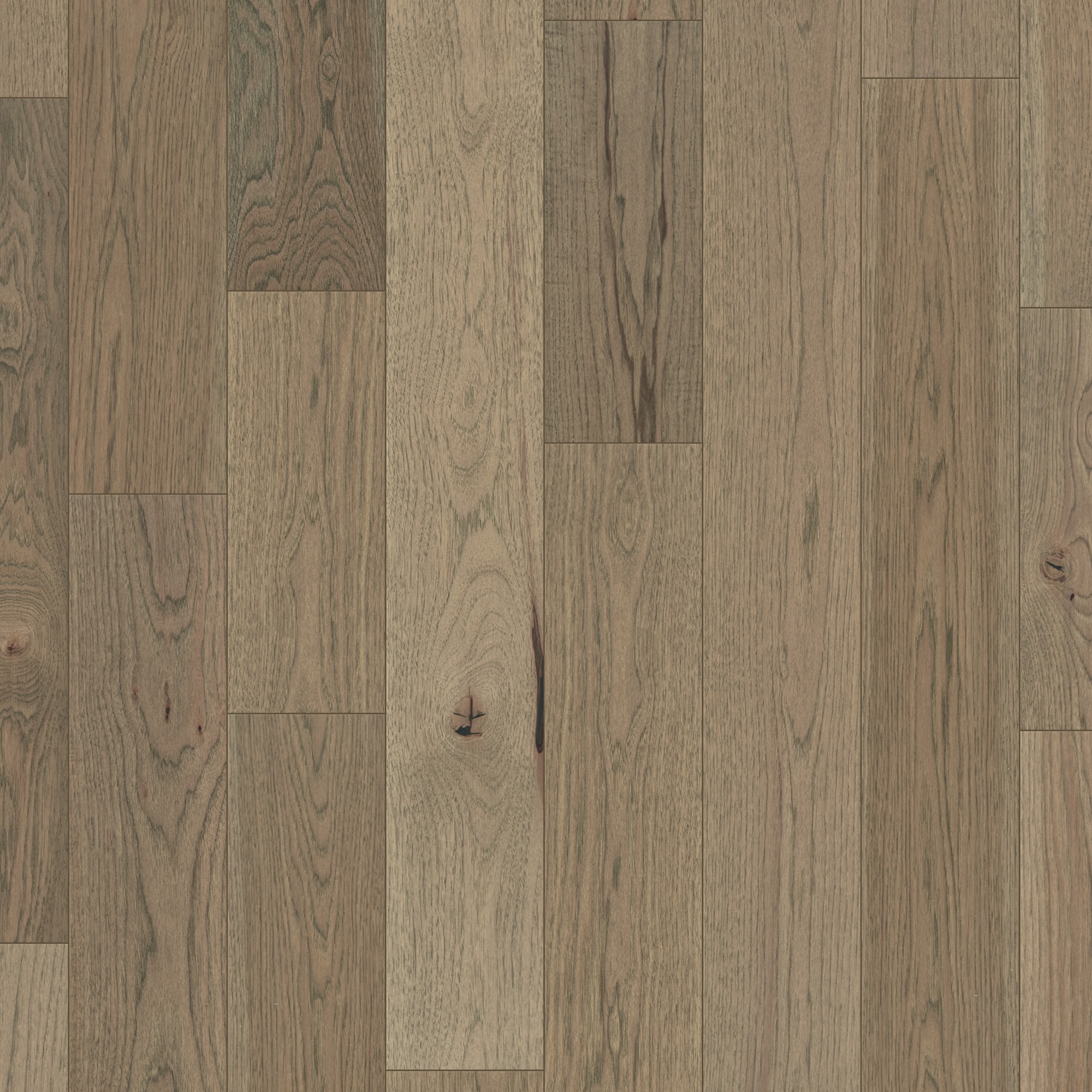 Element Flooring WF101DIPFS (Sample) Tanglewood Heirloom Hickory Engineered Wirebrushed Water Resistant Hardwood Flooring