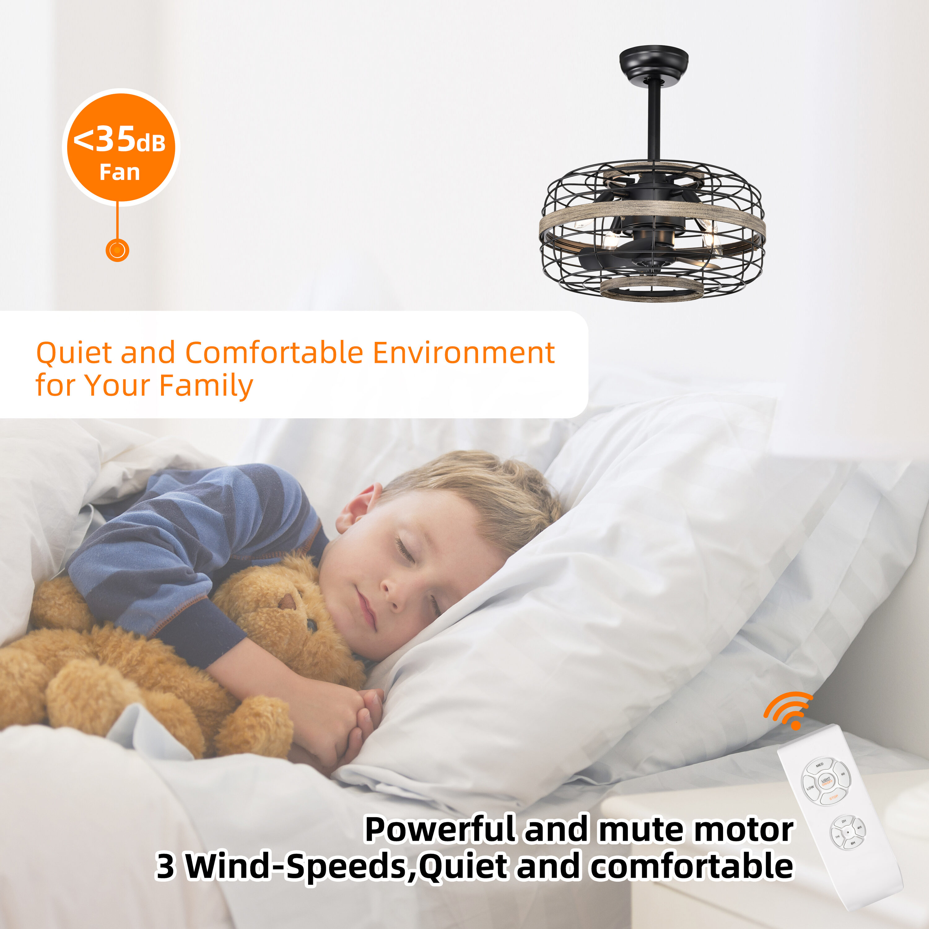 Flynama W1032-CF026AB Ceiling-Fans - View #8