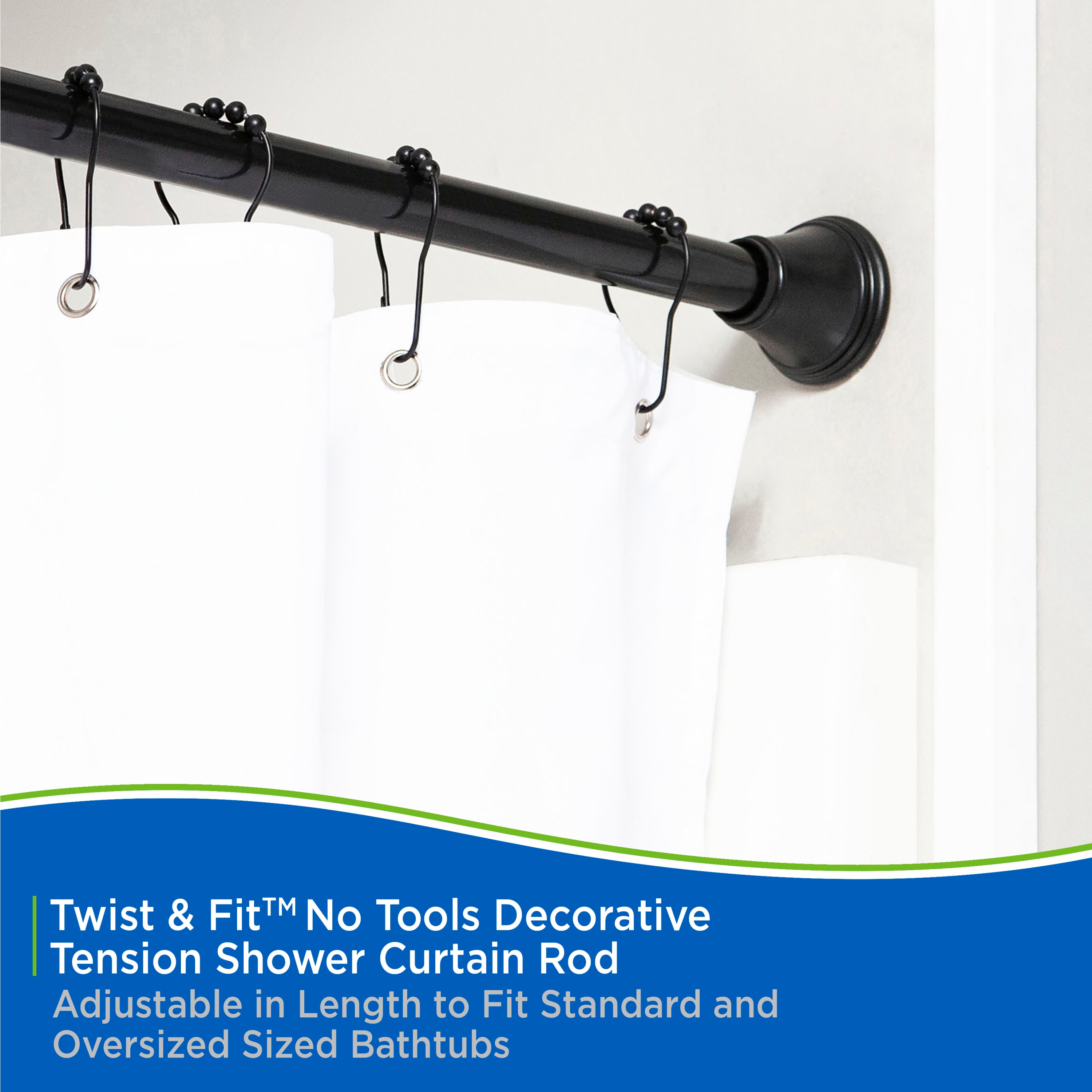 Kenney AZ909C/5USREM Shower-Rods - View #2