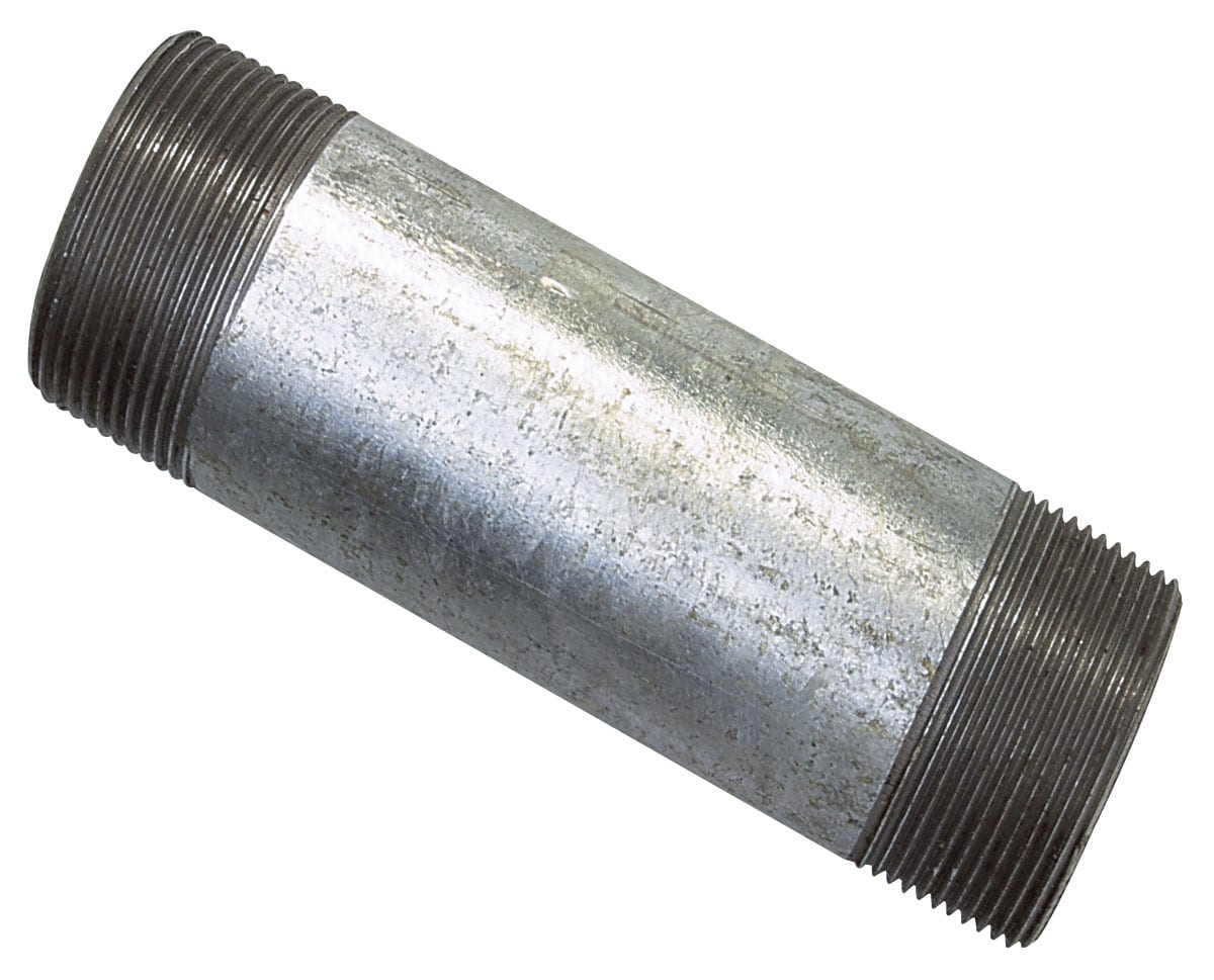 Sigma ProConnex 54365 1-1/2-in Rigid / IMC / Zinc-plated steel Threaded Nipple Conduit Fittings