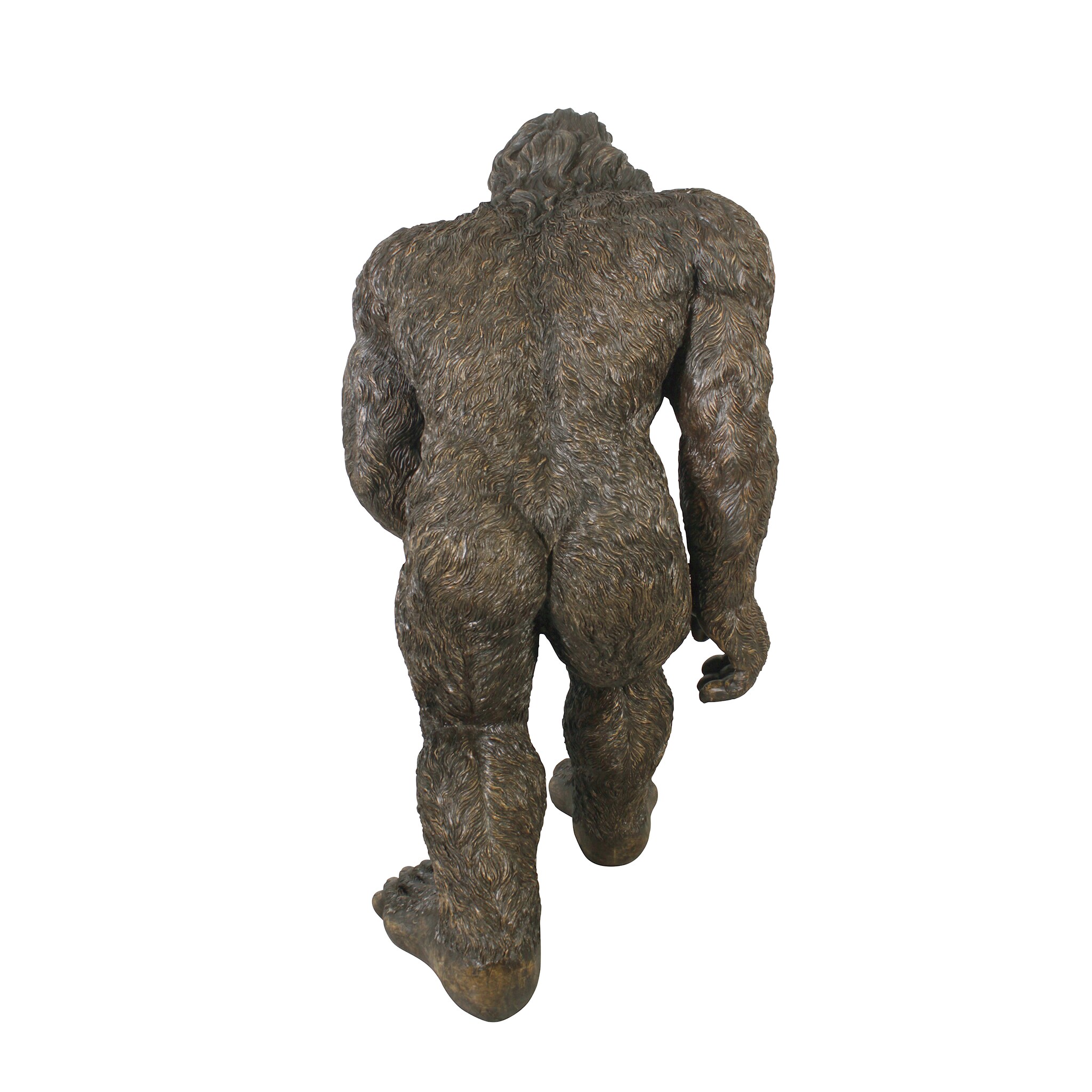 Design Toscano 15 in. H Bigfoot the Bashful Yeti Tree Sculpture