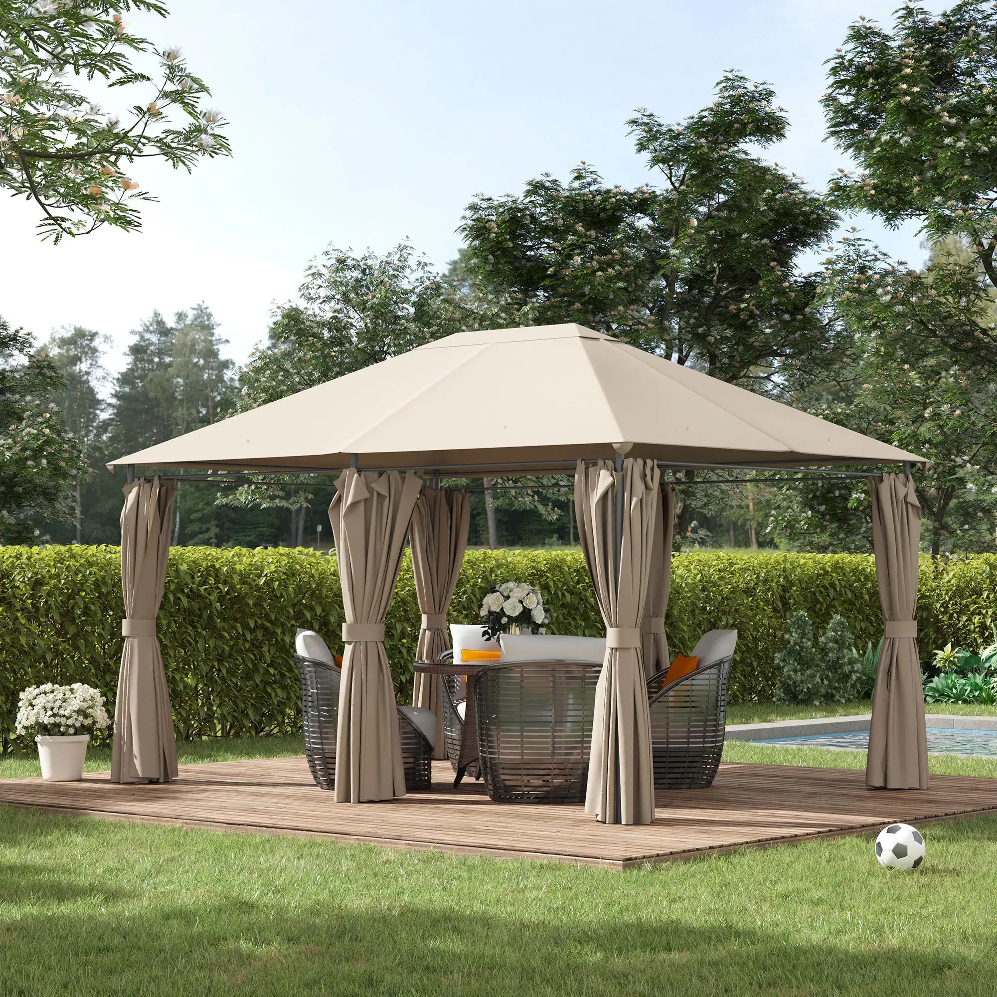 Bayfeve BFAOS-4175-GZB Wood-Resin-Gazebos - View #3