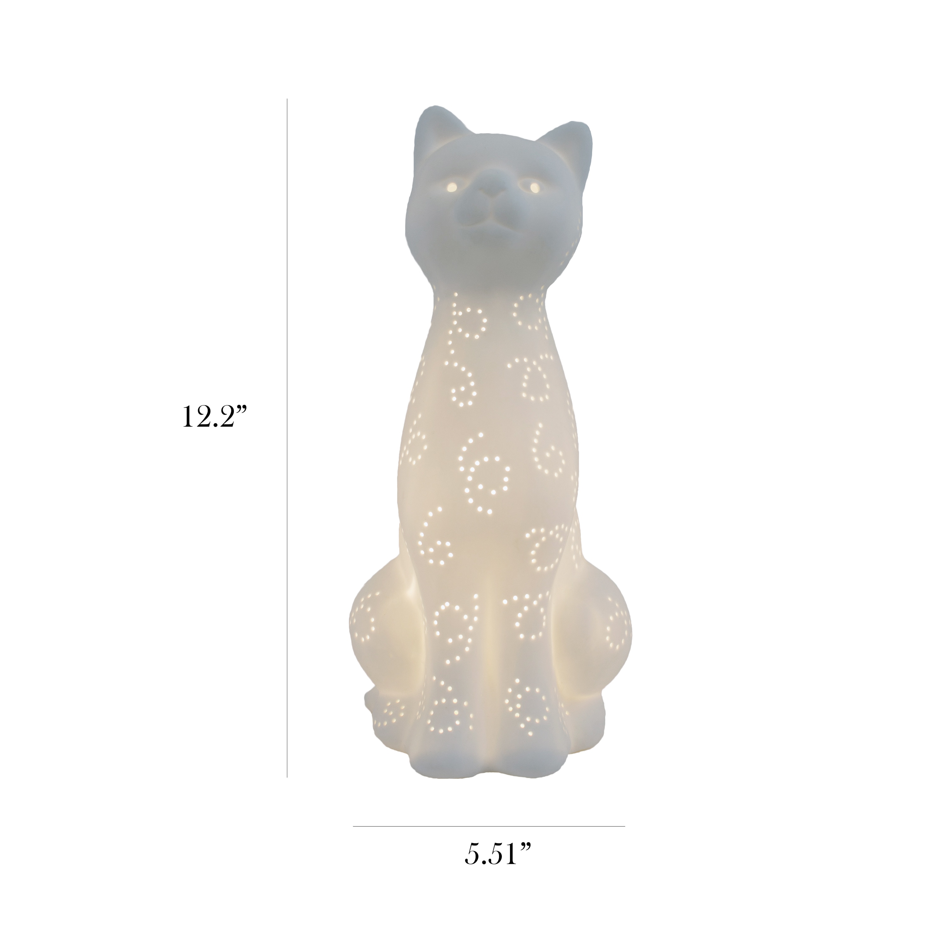 Simple Designs LT3056-WHT Table-Lamps - View #3