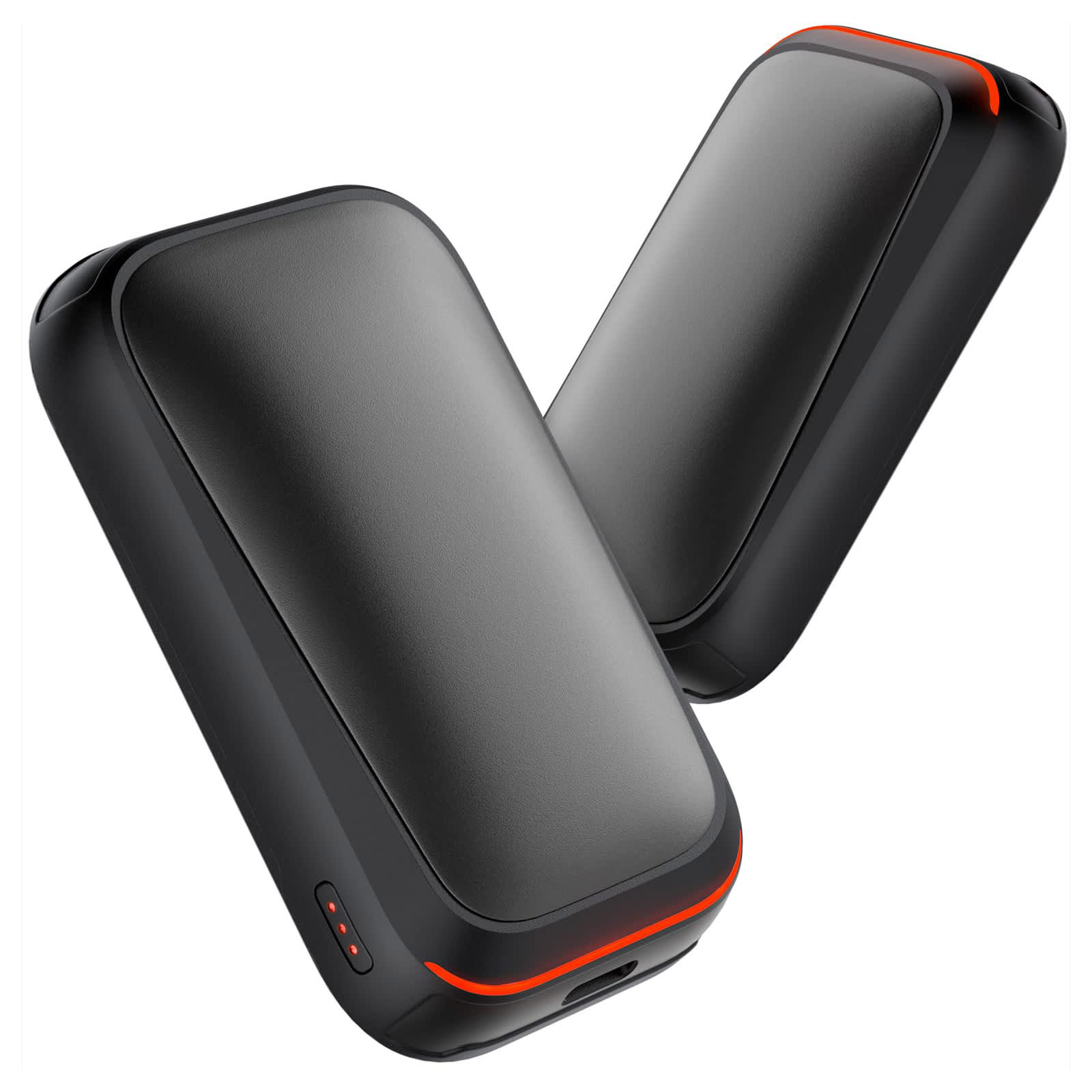 Etokfoks  Rechargeable Electric Hand Warmers 2-Pack Magnetic Pocket Warmer 3s Fast Heating for Winter Sports Hunting Gifts