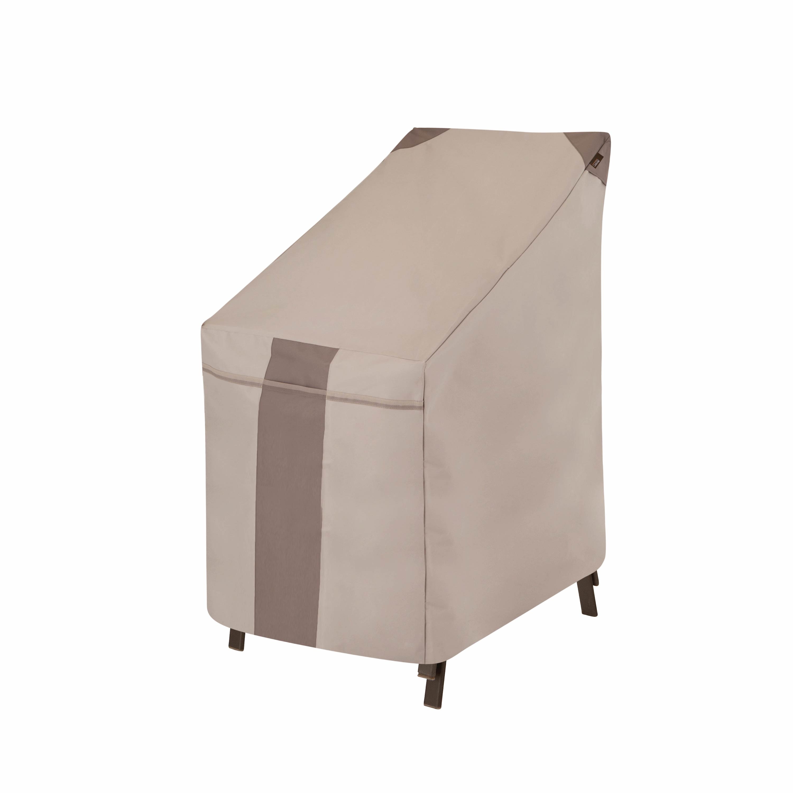 Modern Leisure 2900 Monterey Beige Polyester Patio Furniture Cover For Bar-height chair