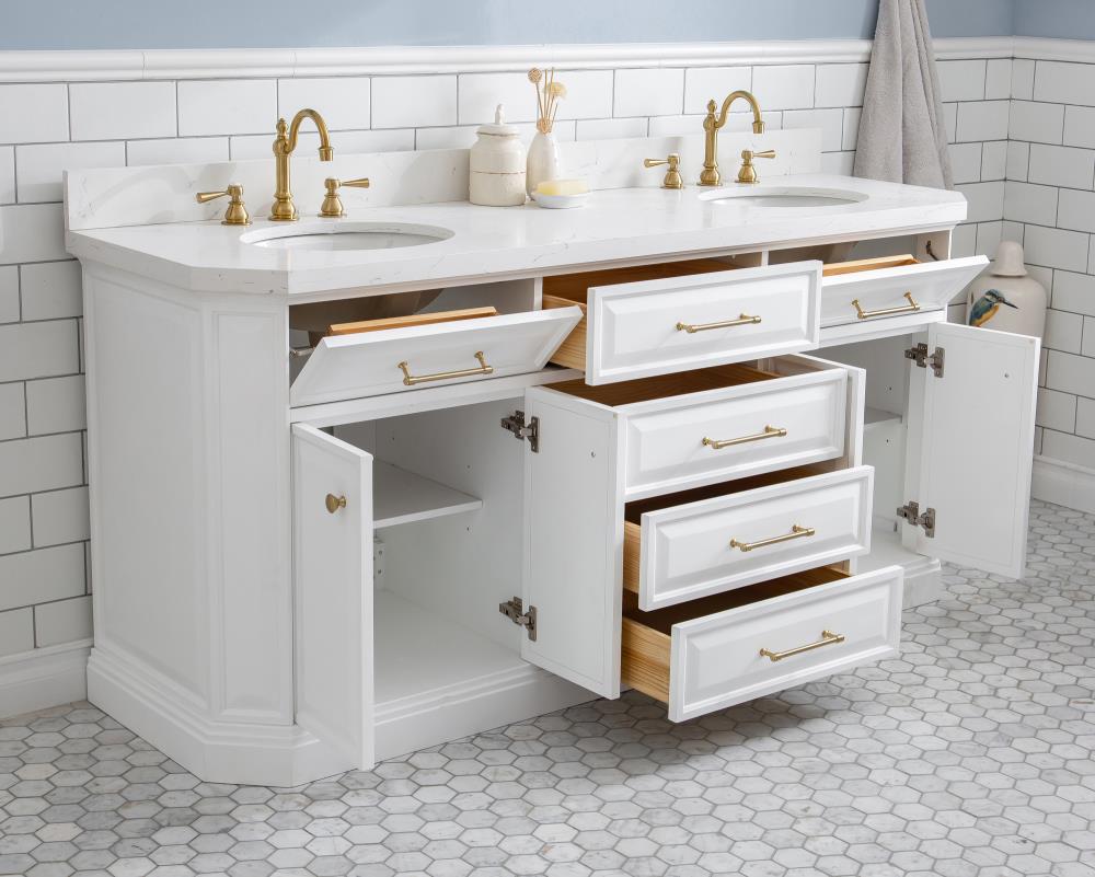 Water Creation PA72A-0600PW Bath-Vanity-Combo - View #3