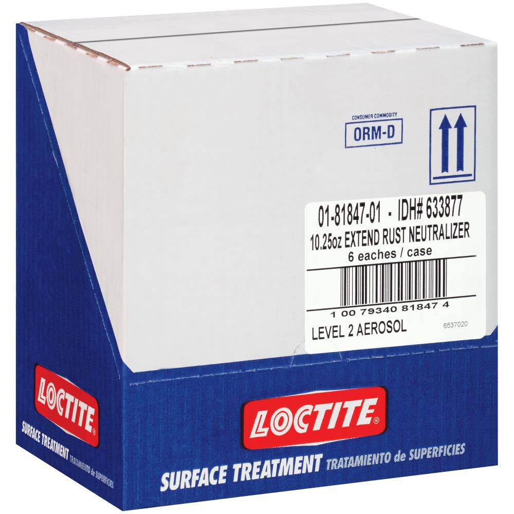 LOCTITE Rust Neutralizer 10.2-oz Rust Remover in the Rust Removers