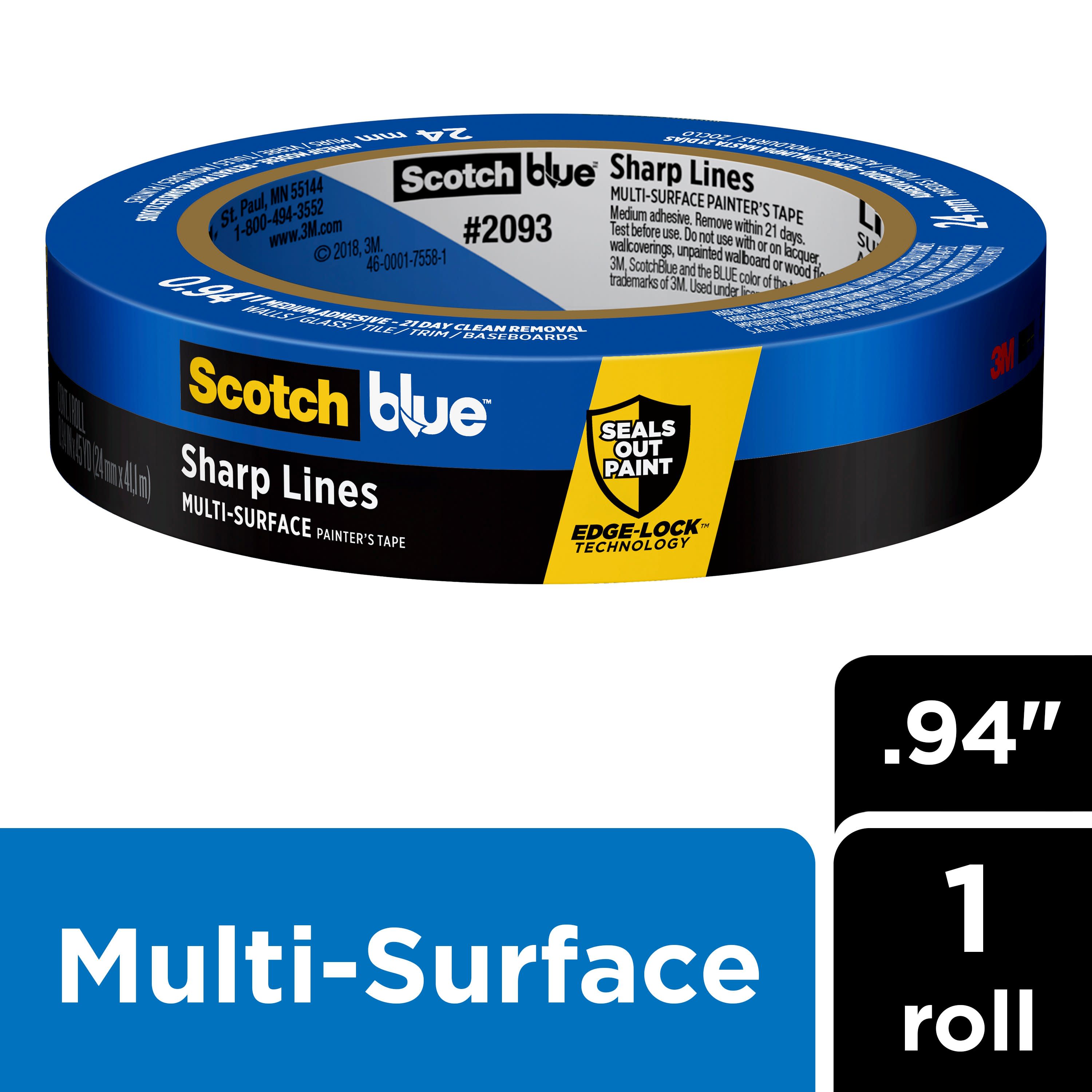 Scotch 2020 Contractor Grade 9-Pack 0.94-in x 60 Yard(s) Masking Tape in  the Masking Tape department at