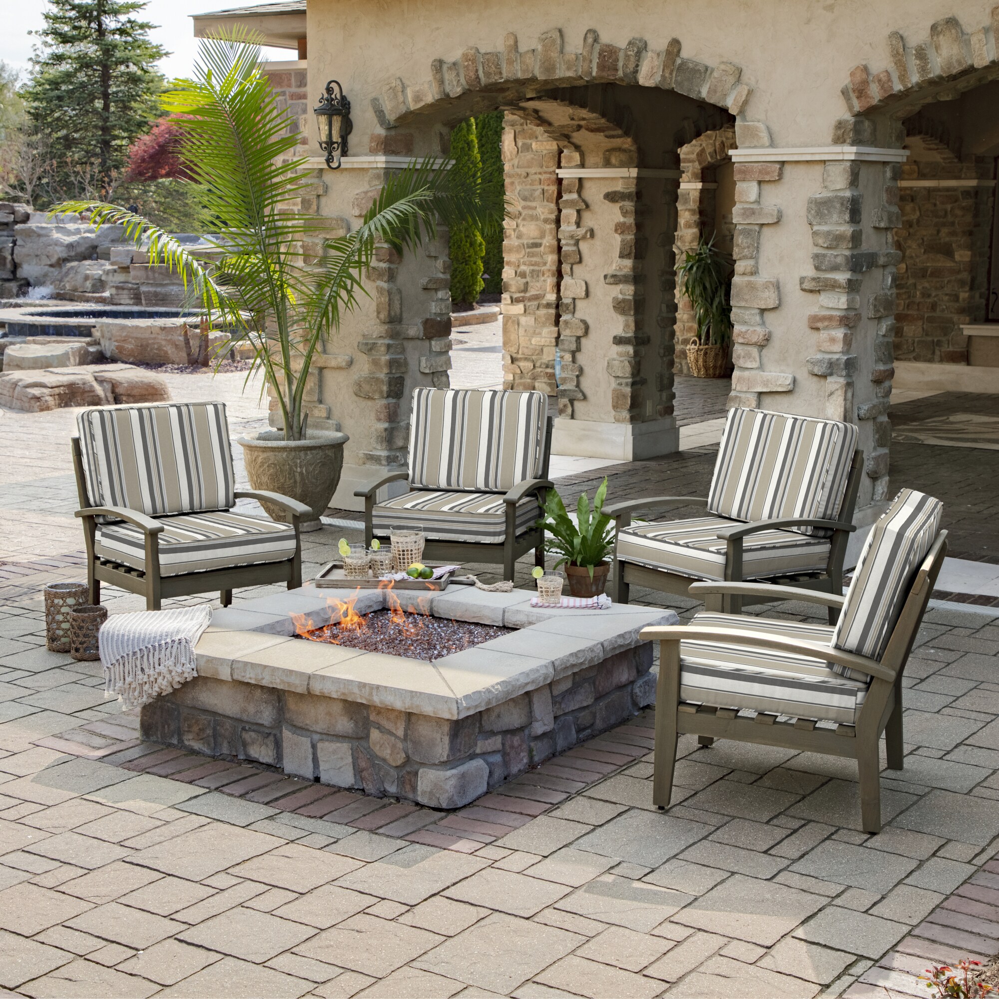 ARDEN ZP08F08B-DKZ1 Patio-Furniture-Cushions - View #6