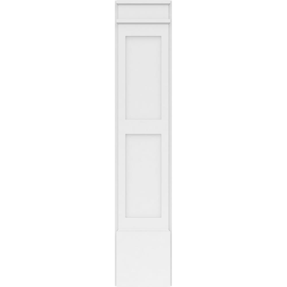Ekena Millwork PILP12X060DFP02-2 Entry-Door-Casing-Accents - View #3