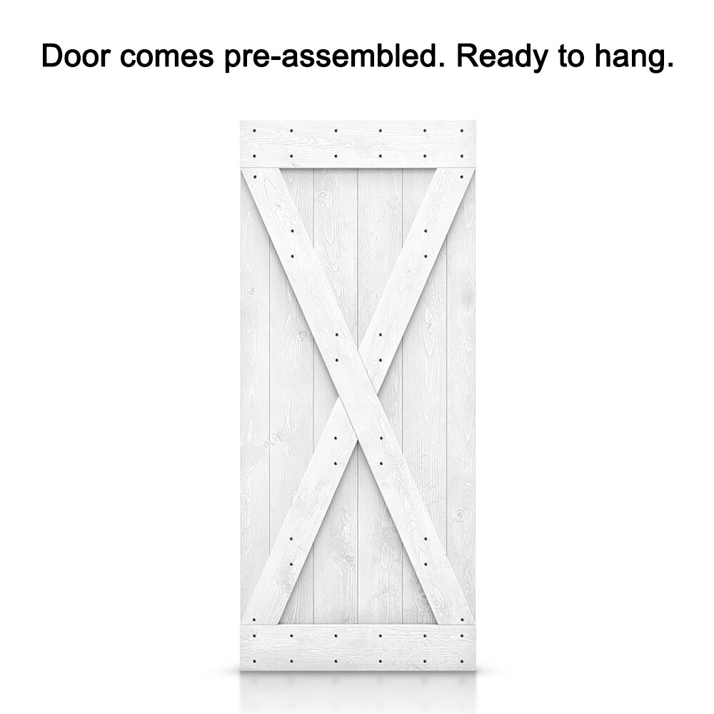 CALHOME DOOR-ASM-X42WT Barn-Doors - View #3