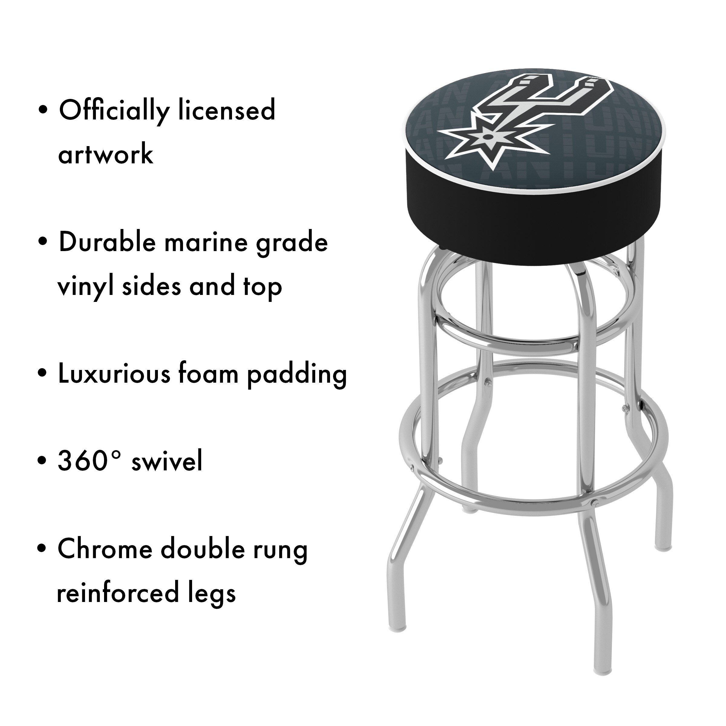 Trademark Gameroom NBA1000-SS3-TWN stools - View #3