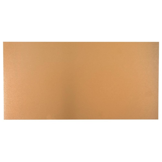 M-D 24-in x 12-in Copper Sheet Metal Siding Trim in the Metal Siding Trim &  Soffit department at
