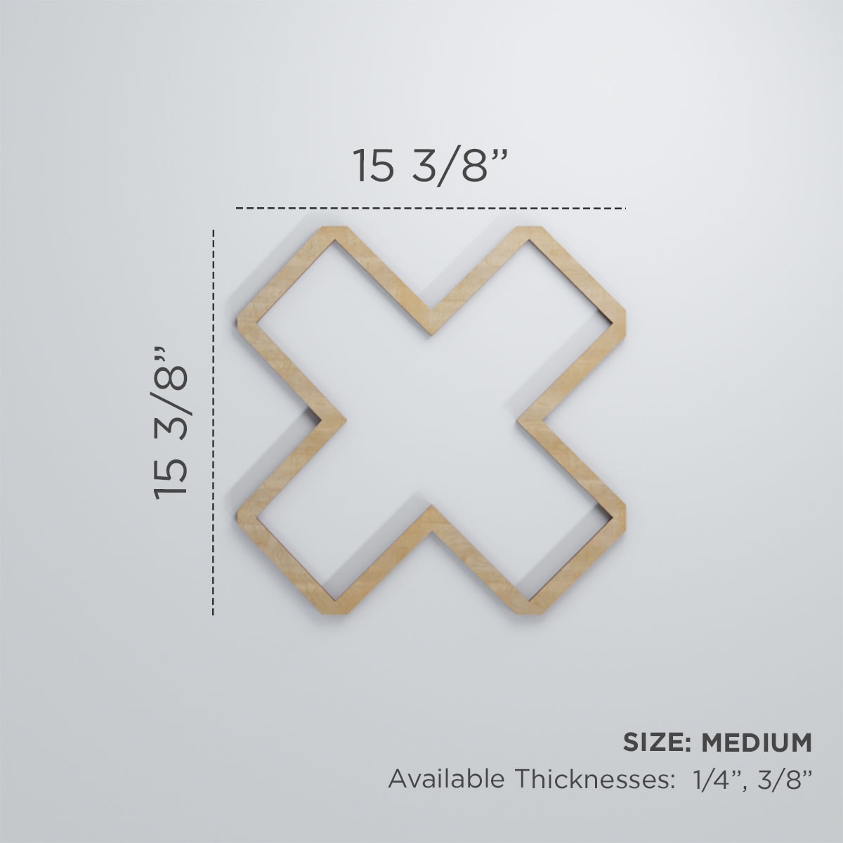 Ekena Millwork WALW16X16X0375FLRMF Wall-Panels - View #3