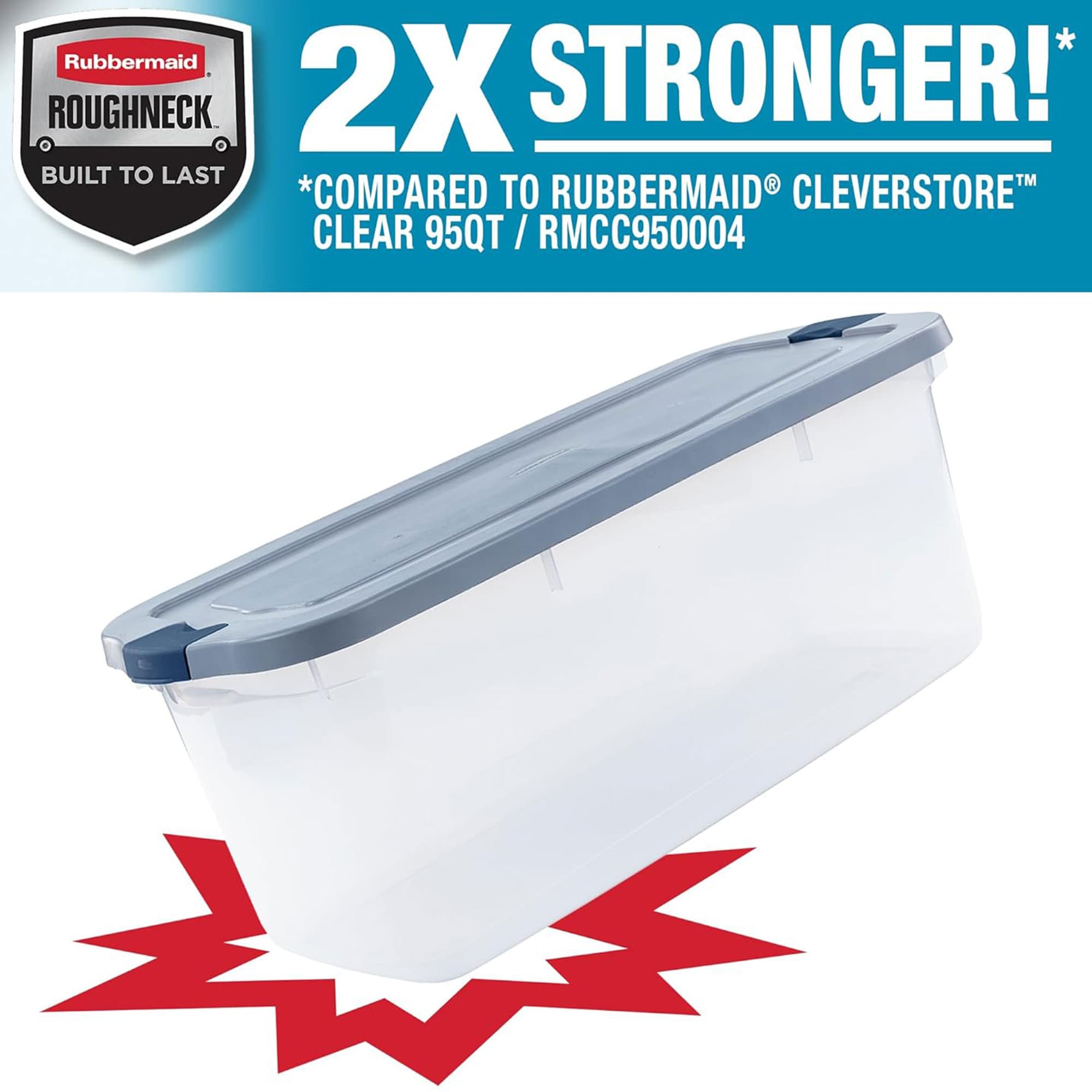 Rubbermaid 411888 Plastic-Storage-Totes - View #2