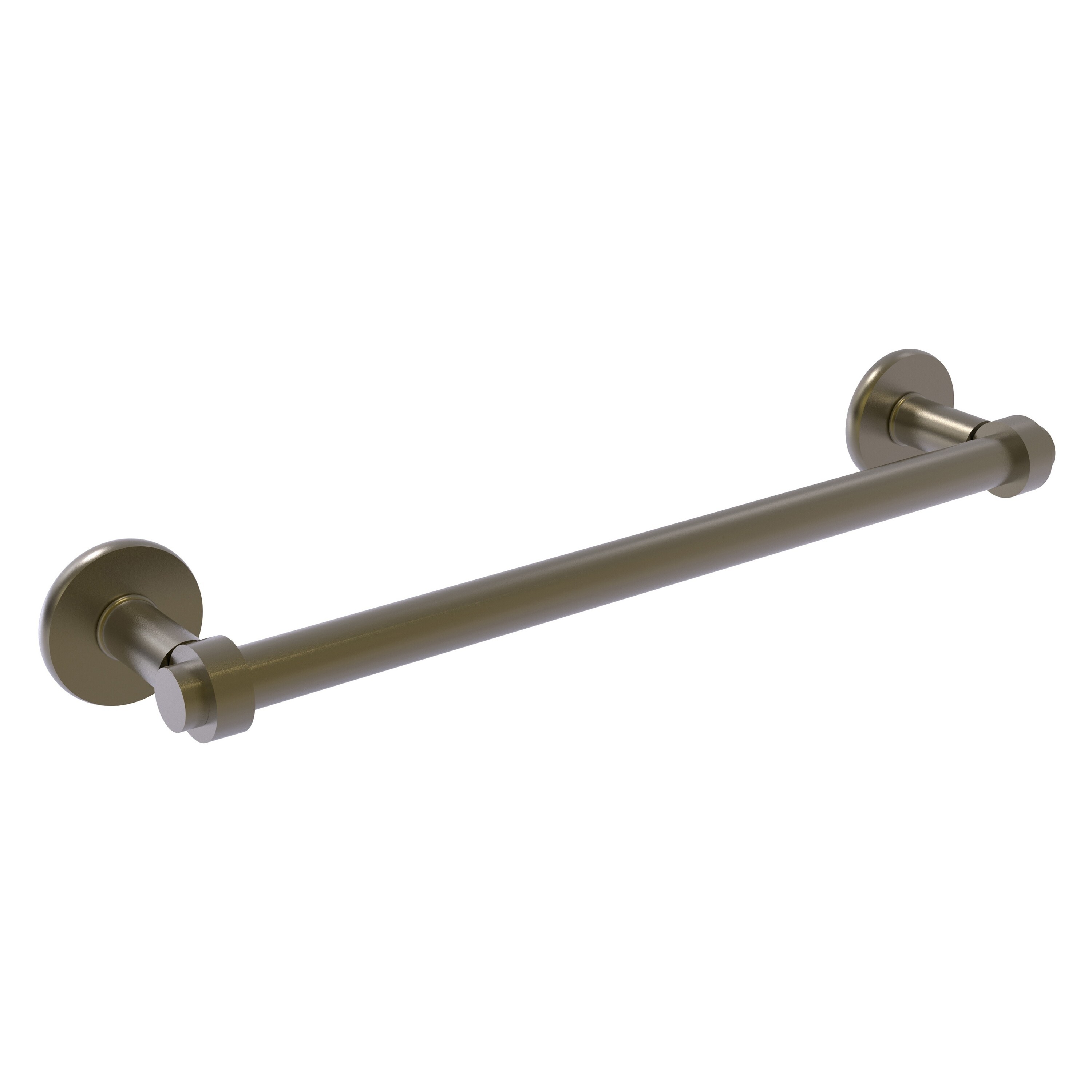 Allied Brass 2051/24-ABR Continental 24-in Antique Brass Wall mount Single Towel Bar