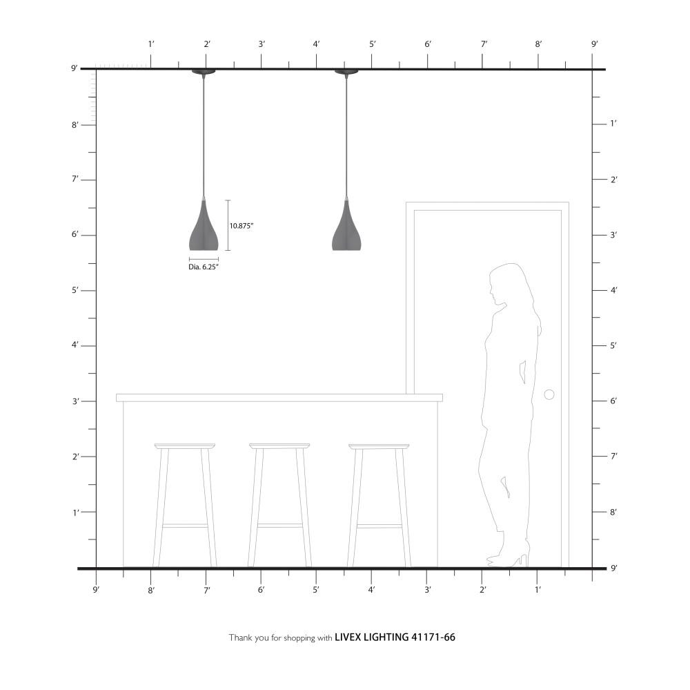 Livex Lighting 41171-66 Pendant-Lights - View #14