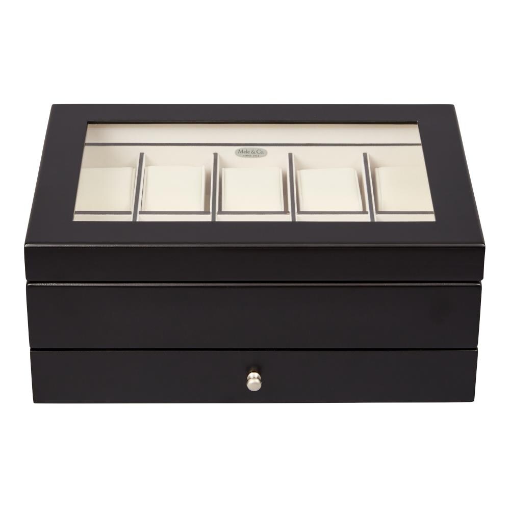 Mele & Co. Grant Wooden Watch Box in Java Finish at Lowes.com