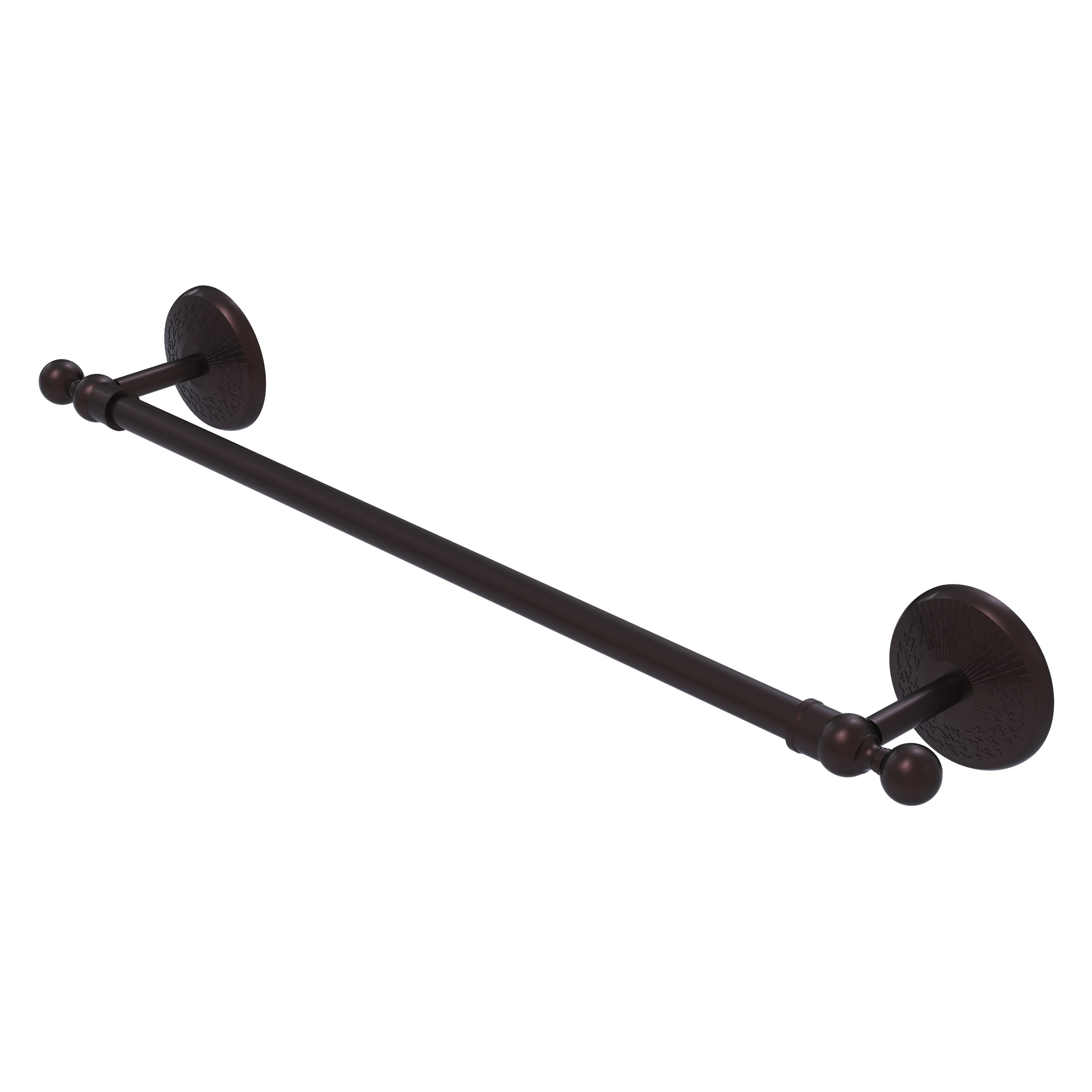 Allied Brass MC-41/30-ABZ Monte Carlo 30-in Antique Bronze Wall mount Single Towel Bar