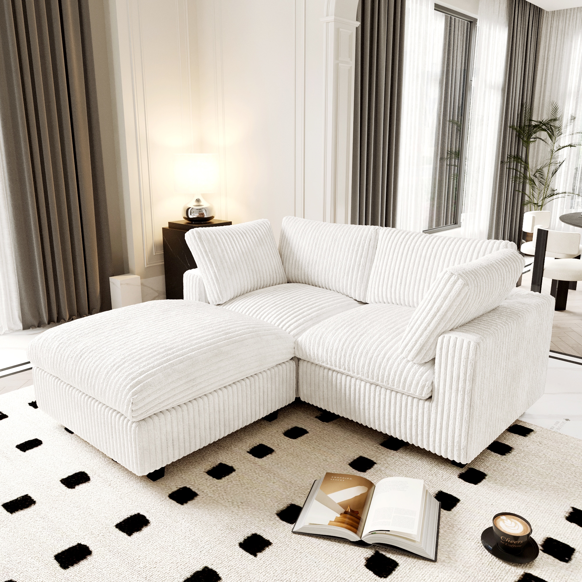 BuotiqHom DH-SF2+1-141BE Sofas-Loveseats - View #2